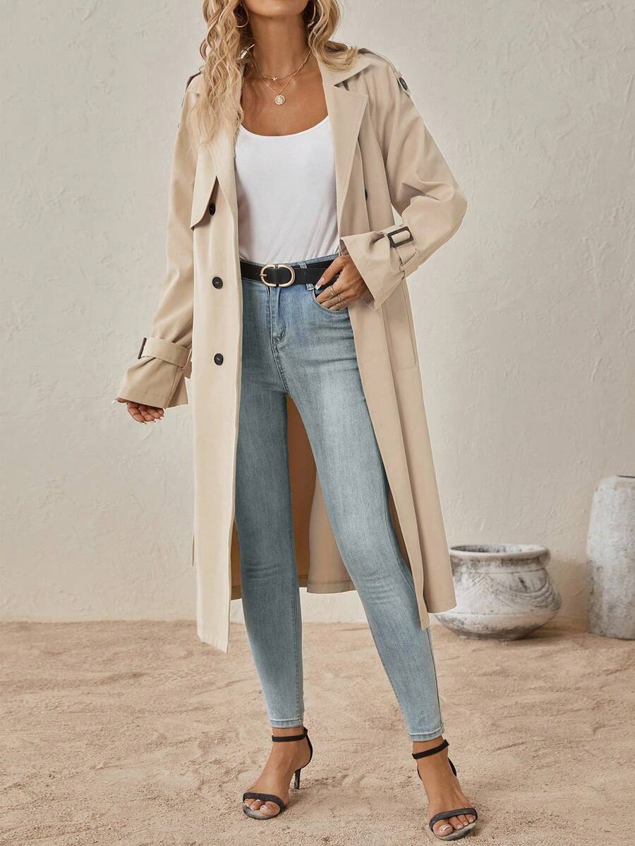 Adrienne | Classic Belted Trenchcoat