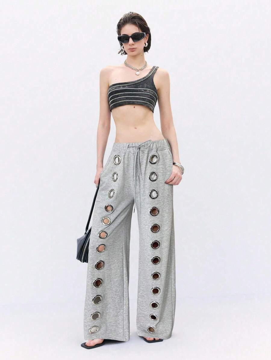 Arissa | Ring Sweats Light Grey