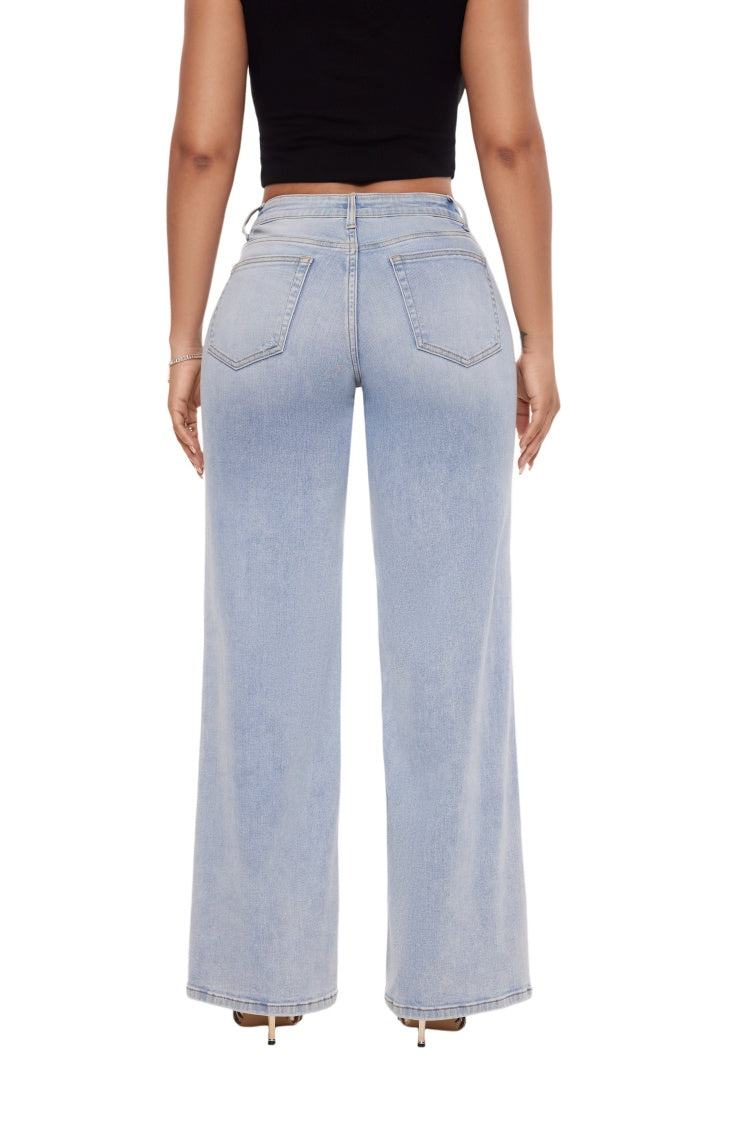 Inessa | Curve Love Jeans Light blue