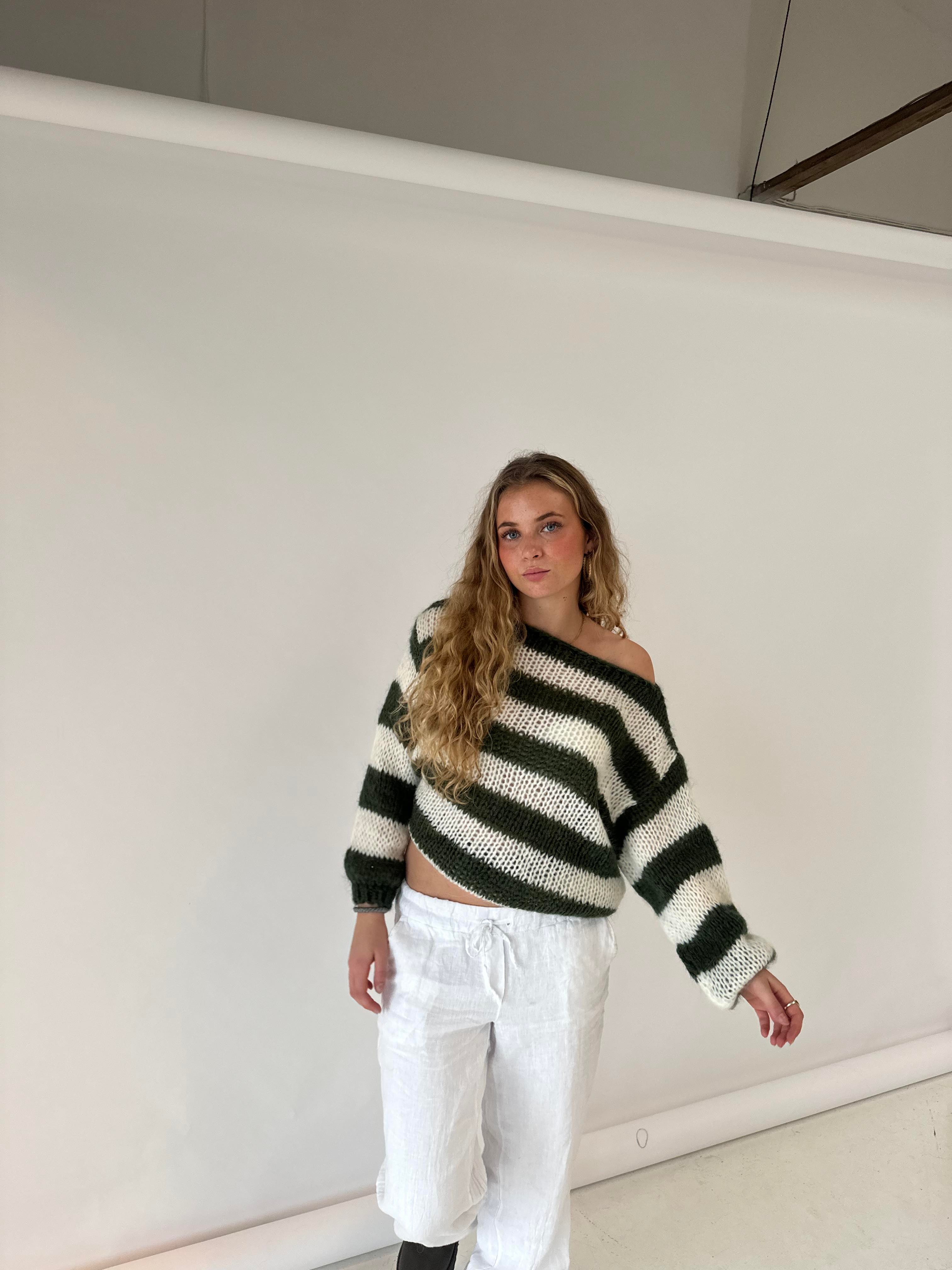 Anna | Olympia Sweater Green