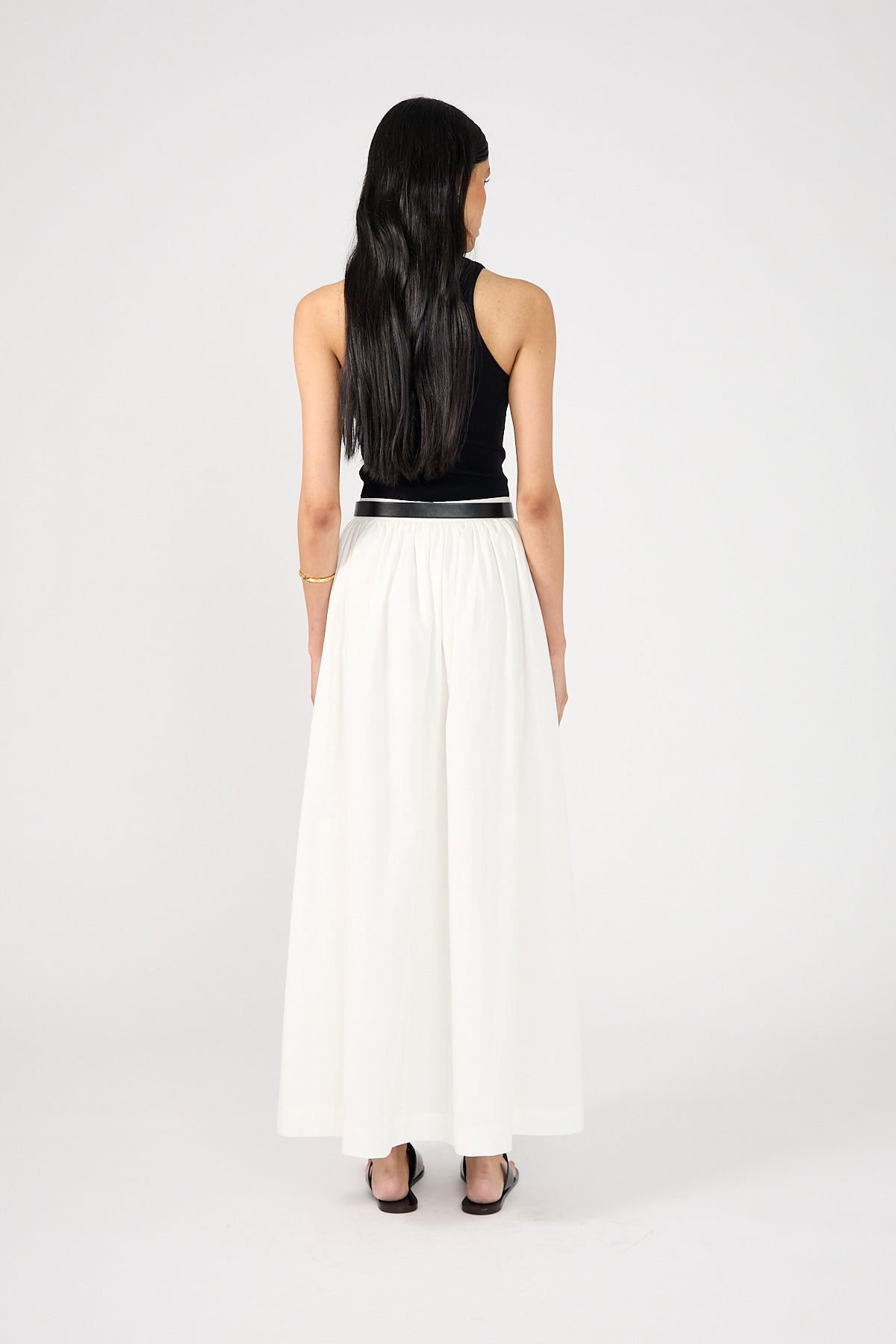 Isley | Maxi Skirt White