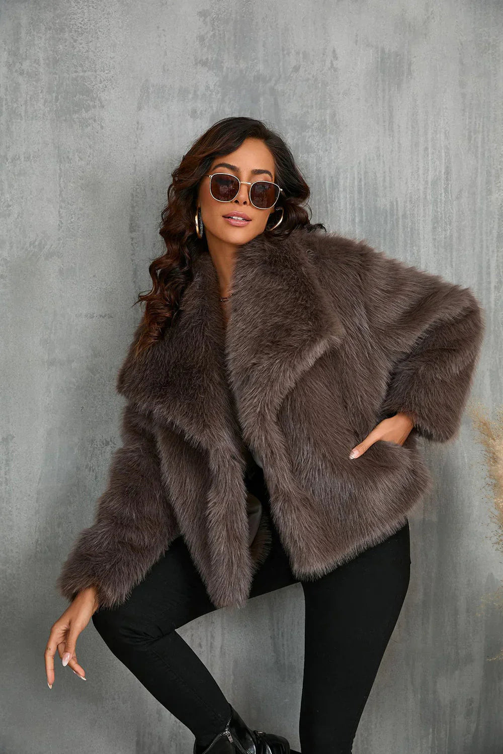 Ophelia | Faux Fur Coat