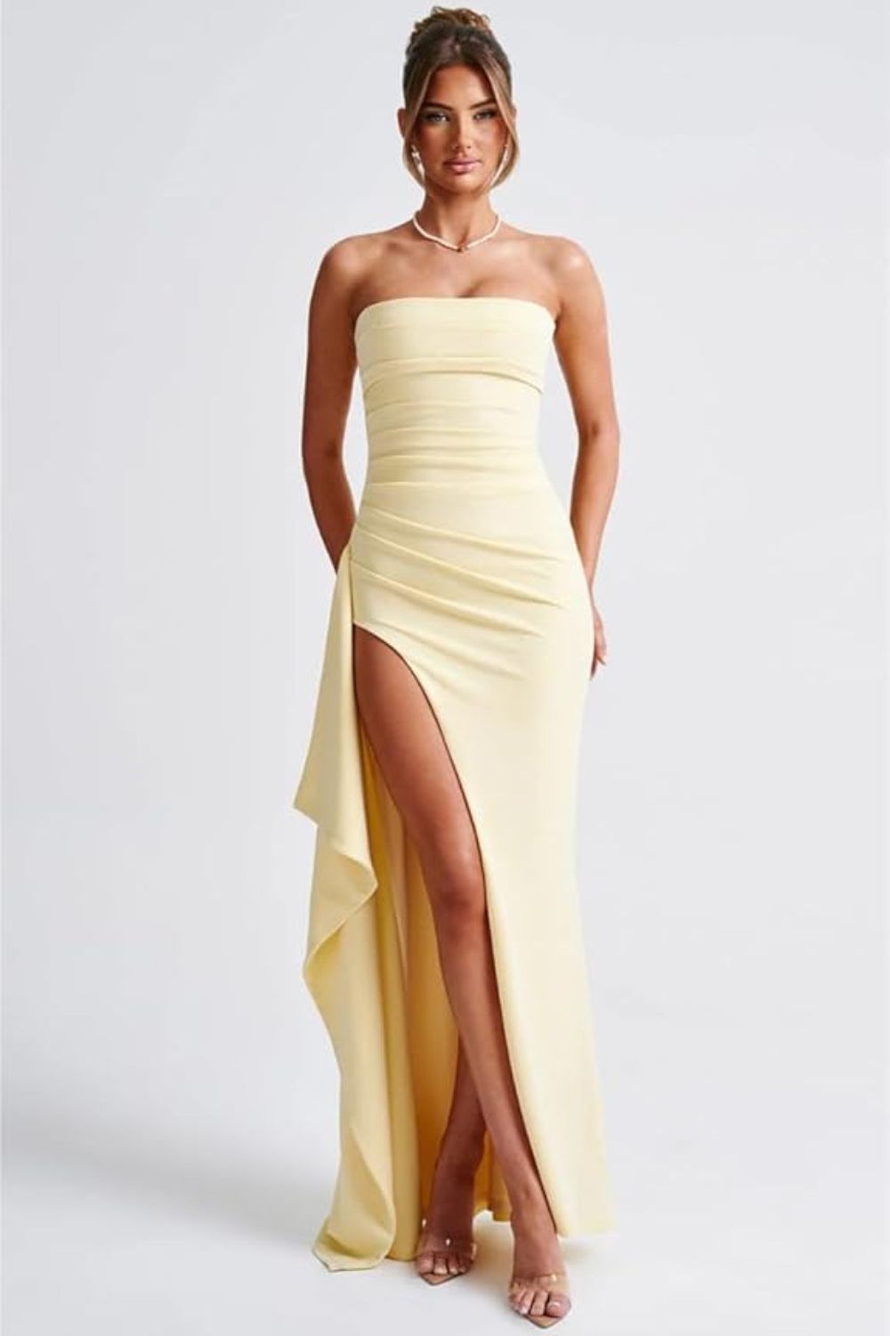 Melissa - Maxi Dress - Lemon