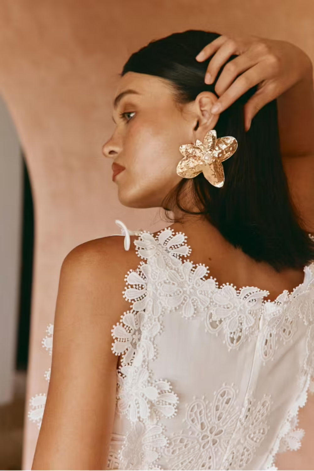 Seraphina | Lace Maxi Dress White