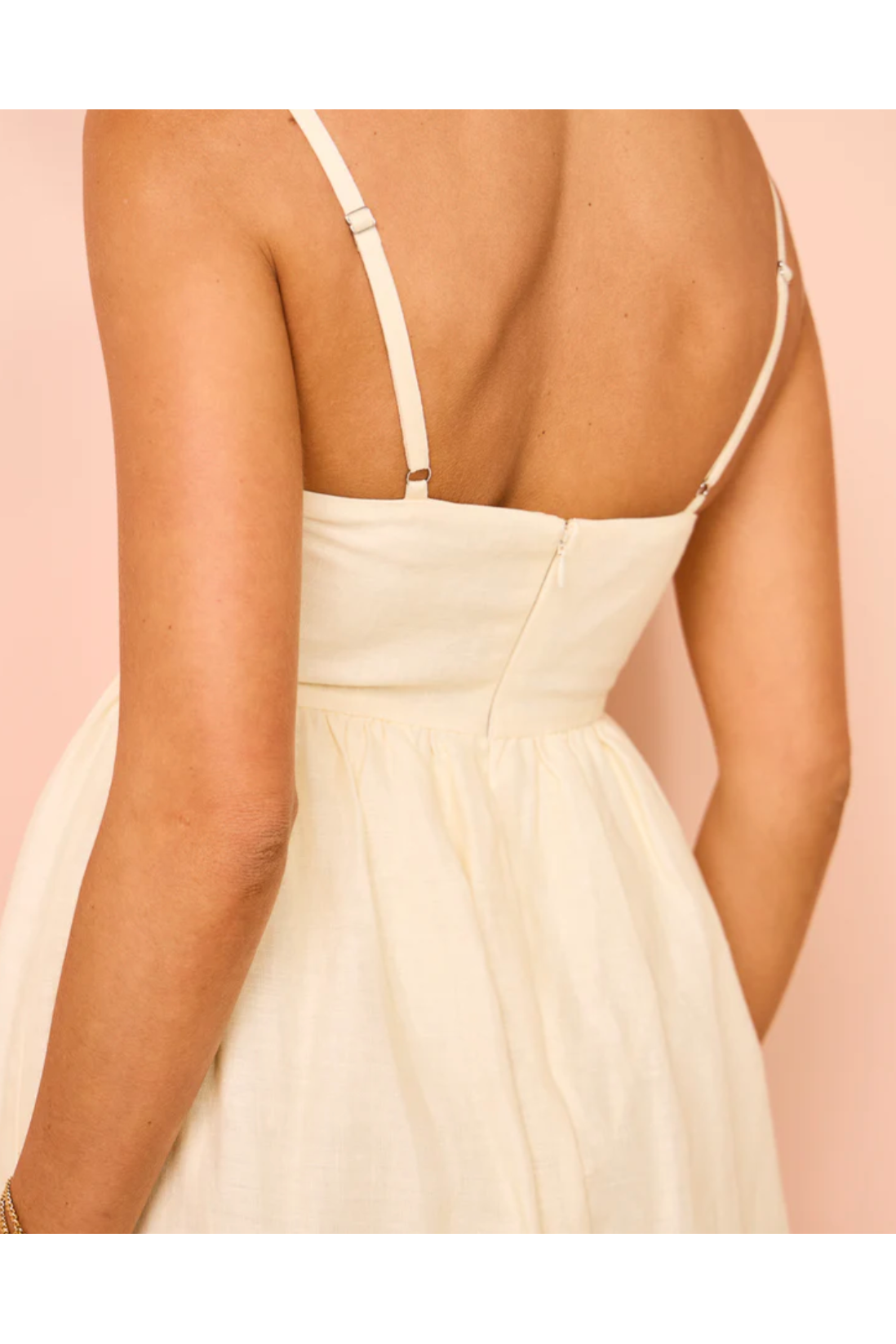 Marigold | Floral Maxi Dress Creamy White