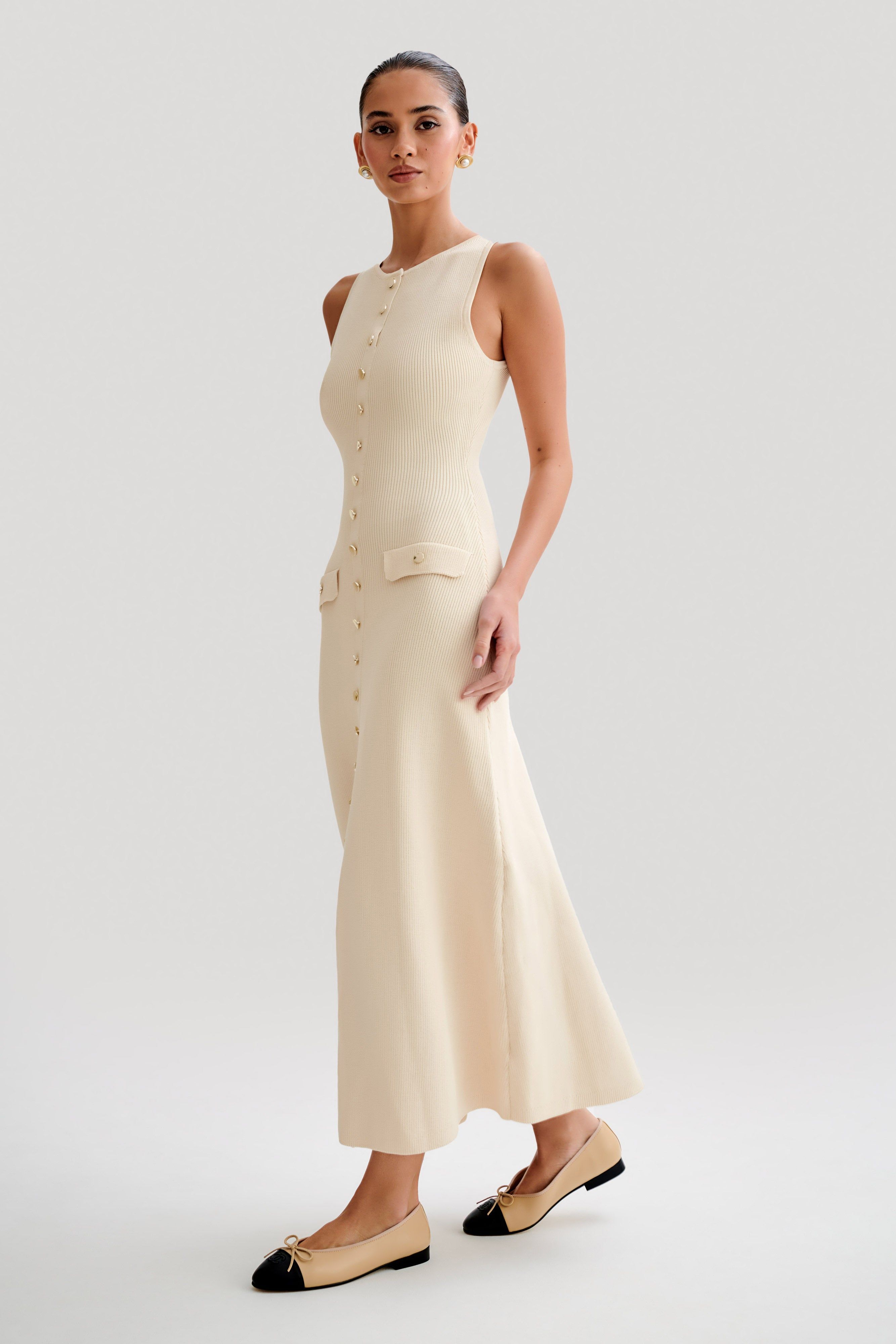 Serene | Elegant Maxi Dress Navy