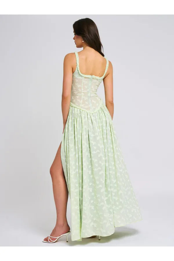 Lily | Elegant Maxi Dress Mint