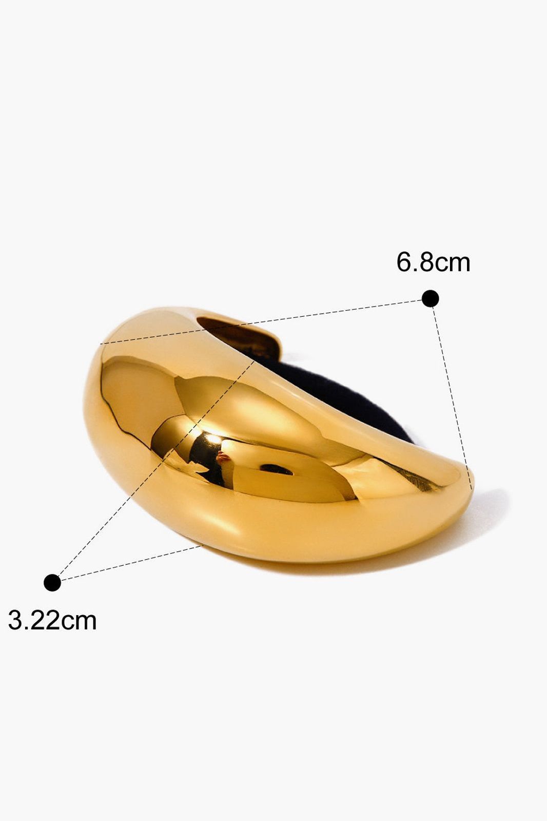 Aurora - Golden Pony Hair Tie Golden