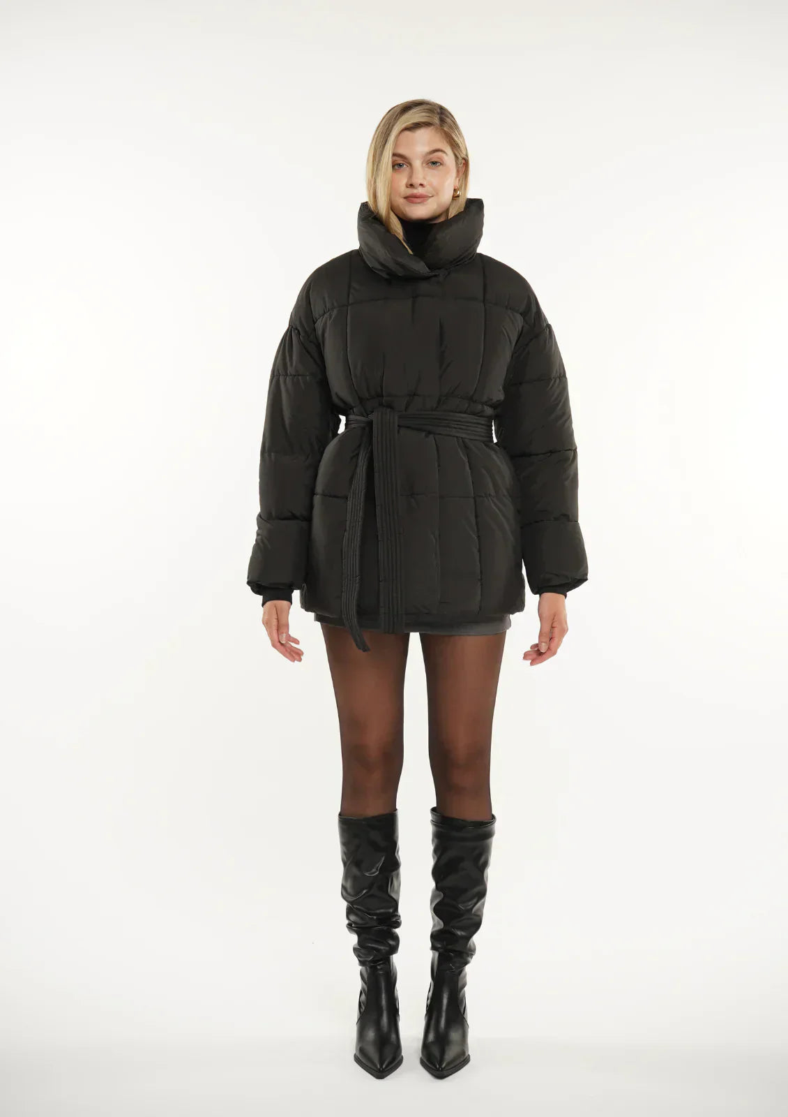Avery | Oversized Puffer Black
