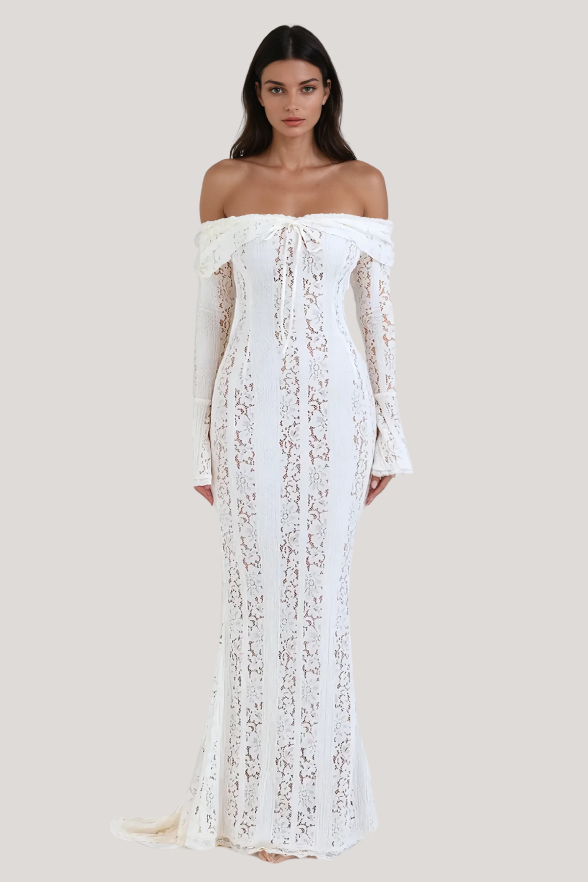 Bexley | Elegant Maxi Dress White