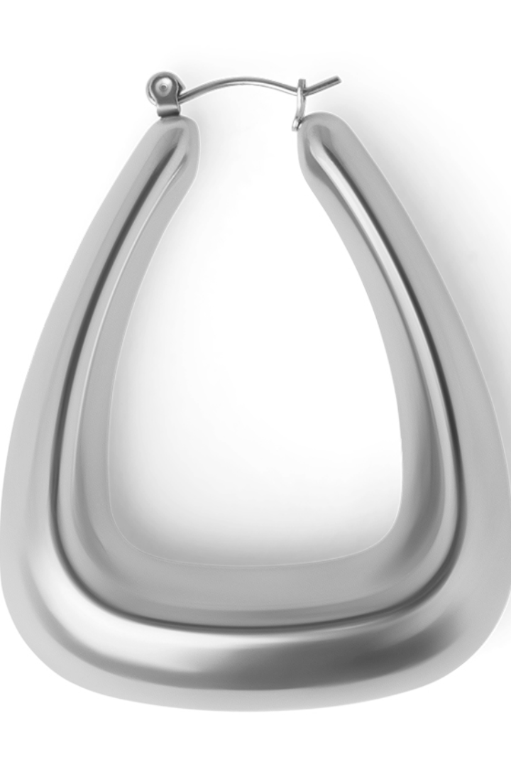 Seraphina - Luxe Hoops Silver