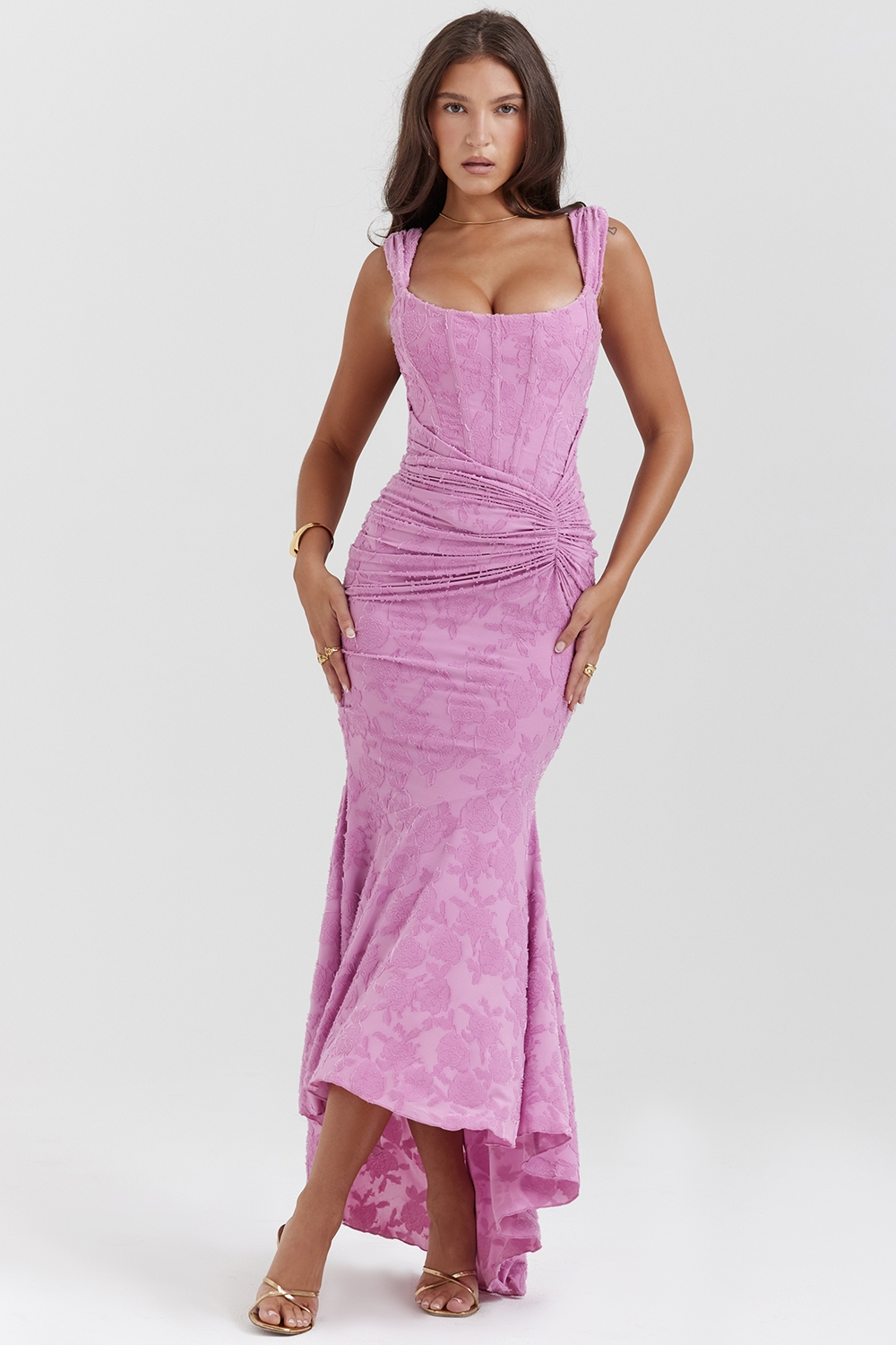 Ivy | Elegant Maxi Dress Light Purple