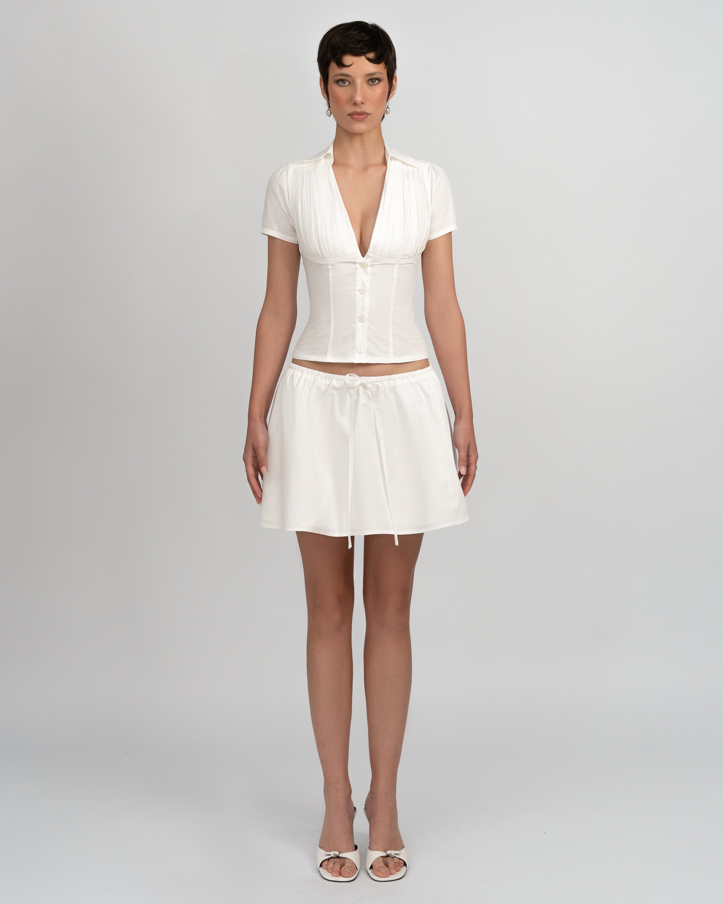 Solara | Elegant Blouse White