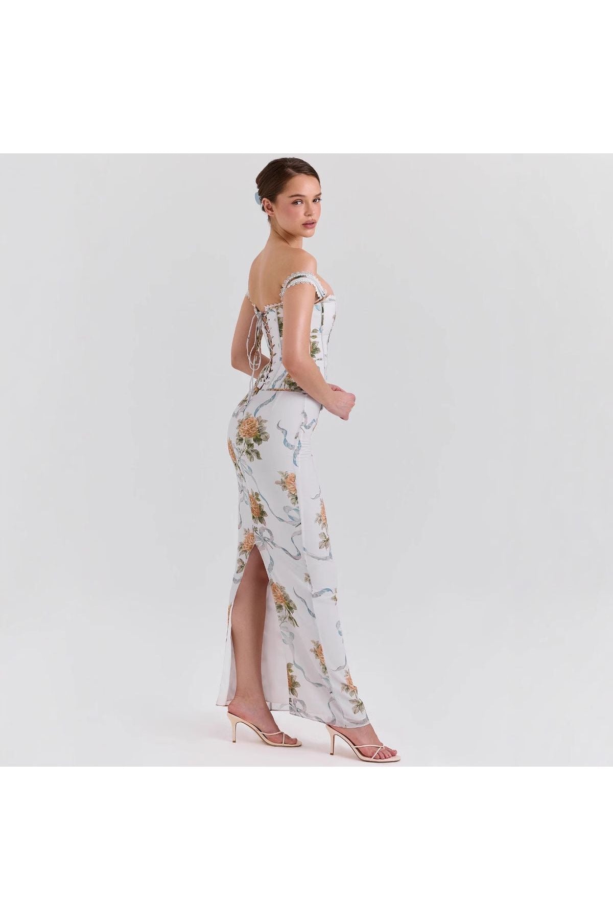 Lyla | Elegant Maxi Dress White