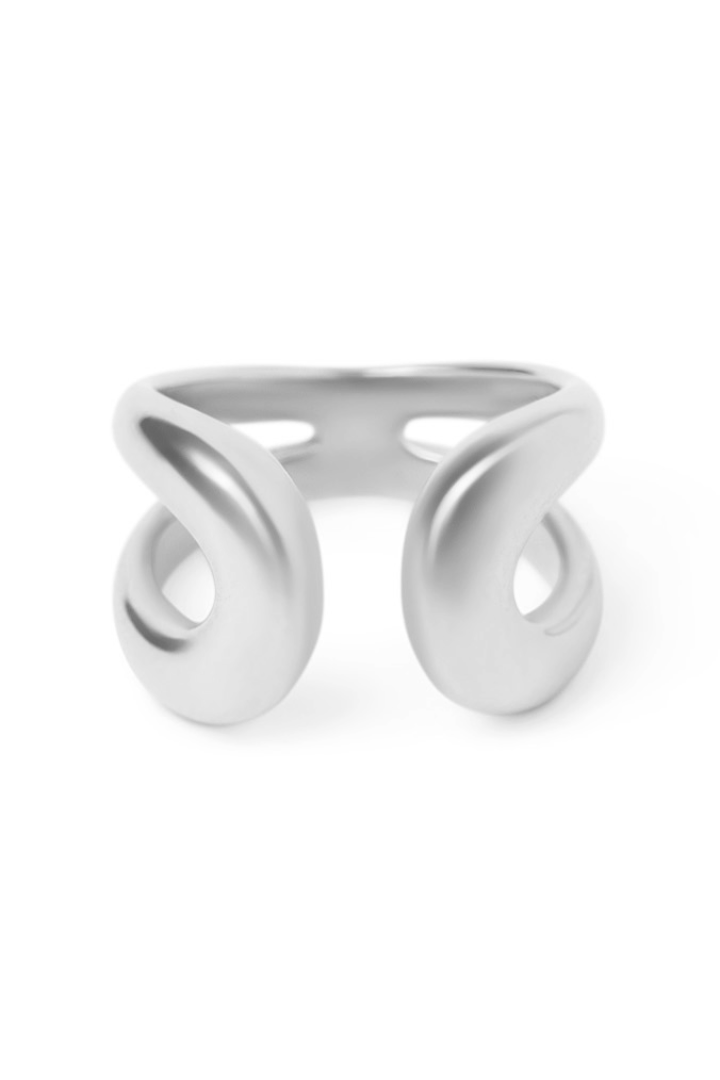 Ophelia - Adjustable Comfort Ring Silver