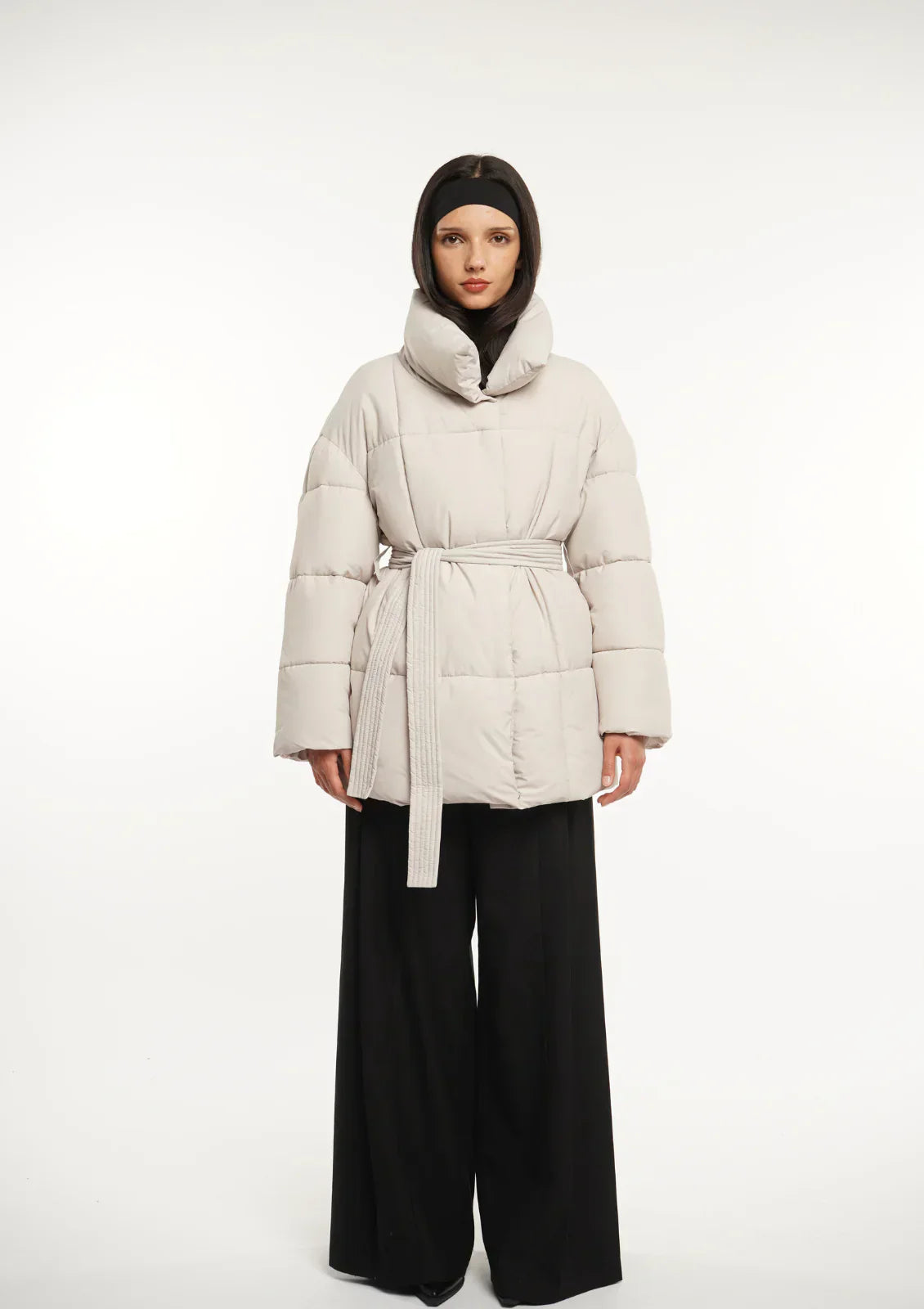 Avery | Oversized Puffer White