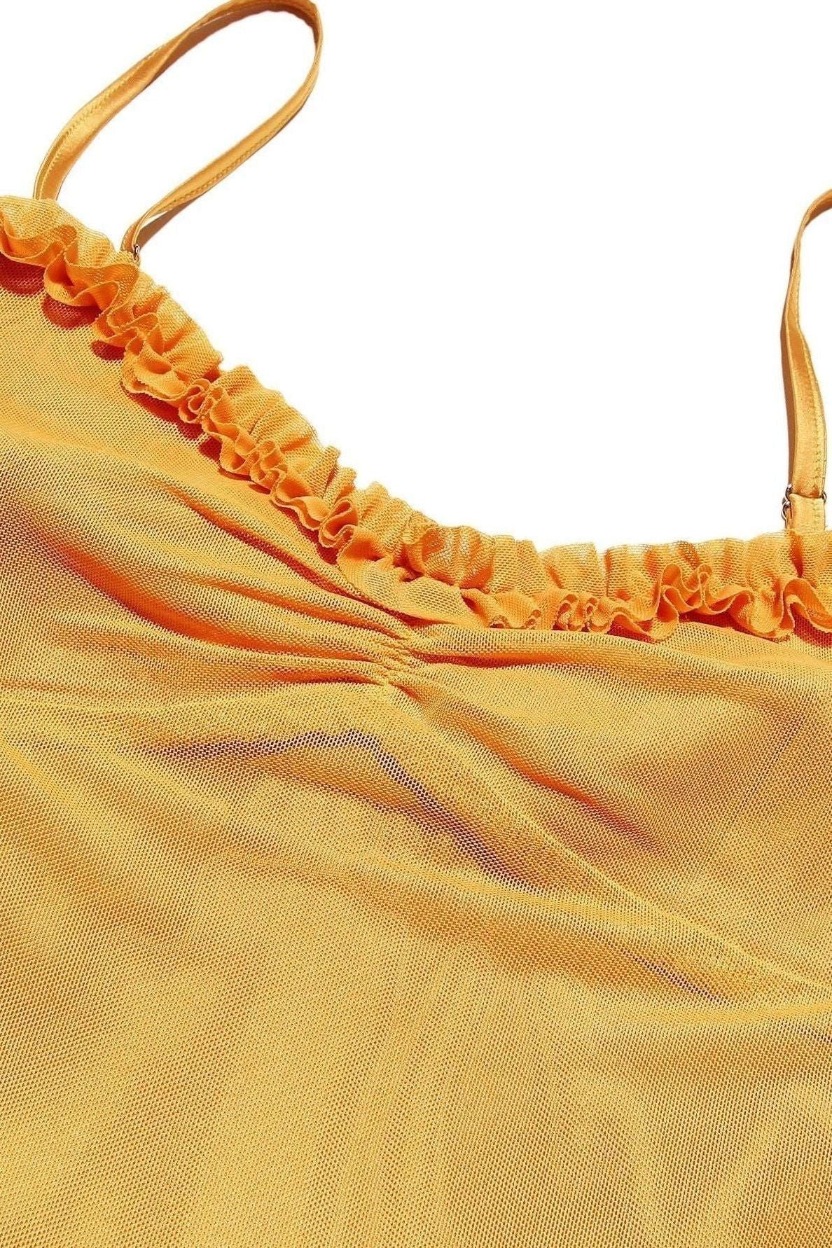 Lisa - Ruffled Long Dress