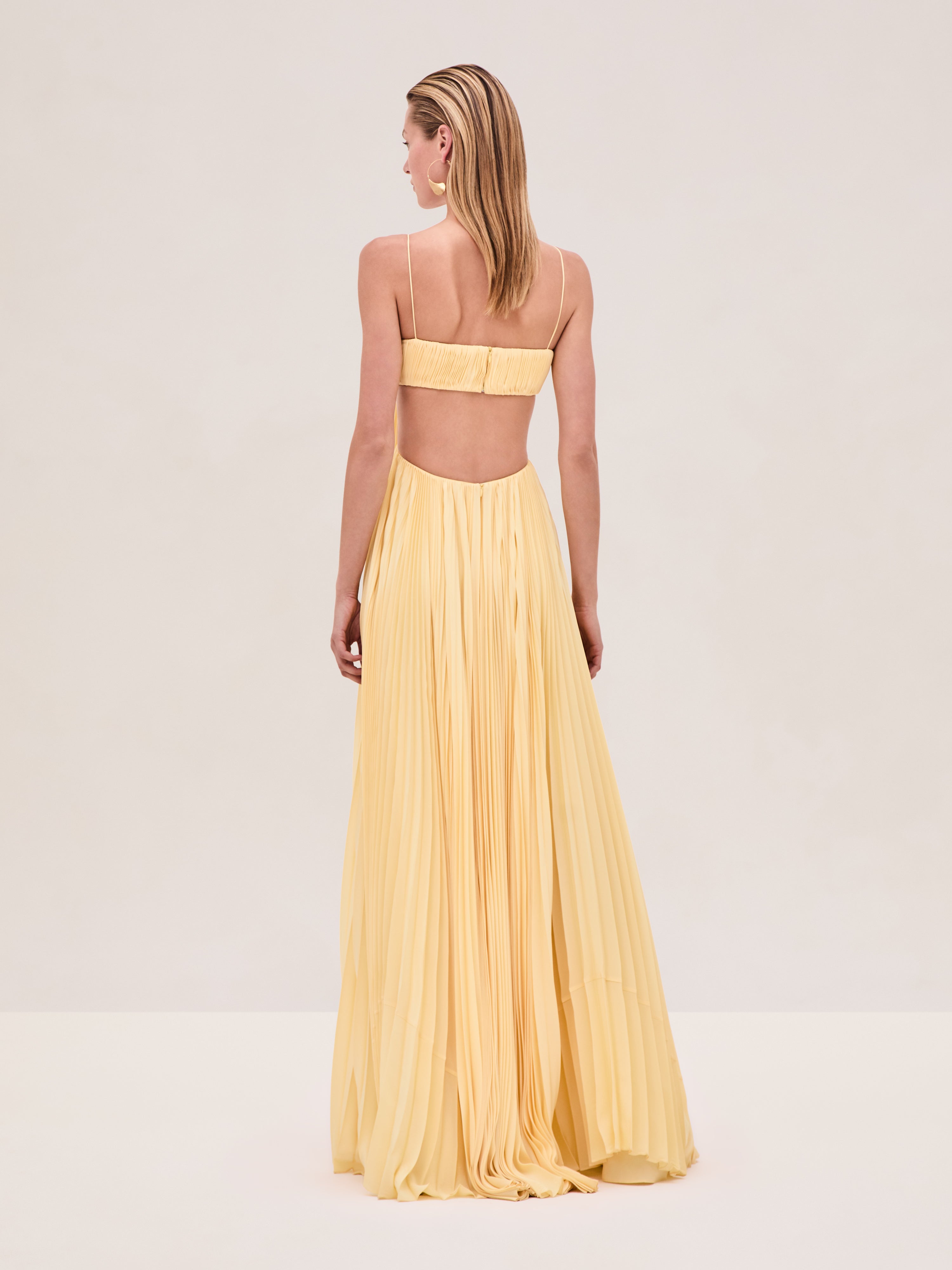 Destiny | Elegant Maxi Dress Yellow