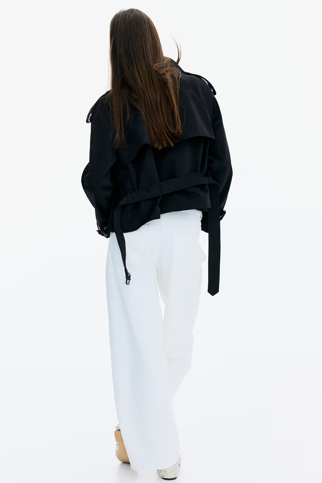 Lisa | Trench Coat Black