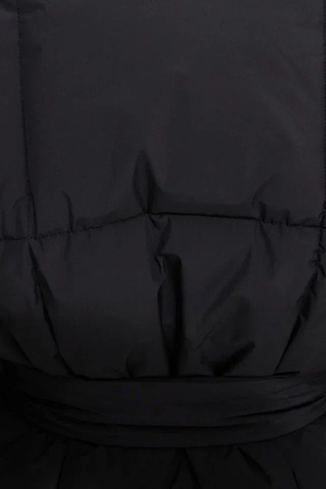 Lumiere | Belted Puffer Jacket Black