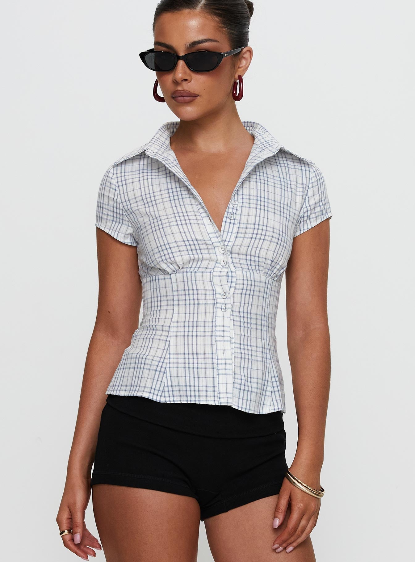 Norelle | Cottesloe Blouse Blue