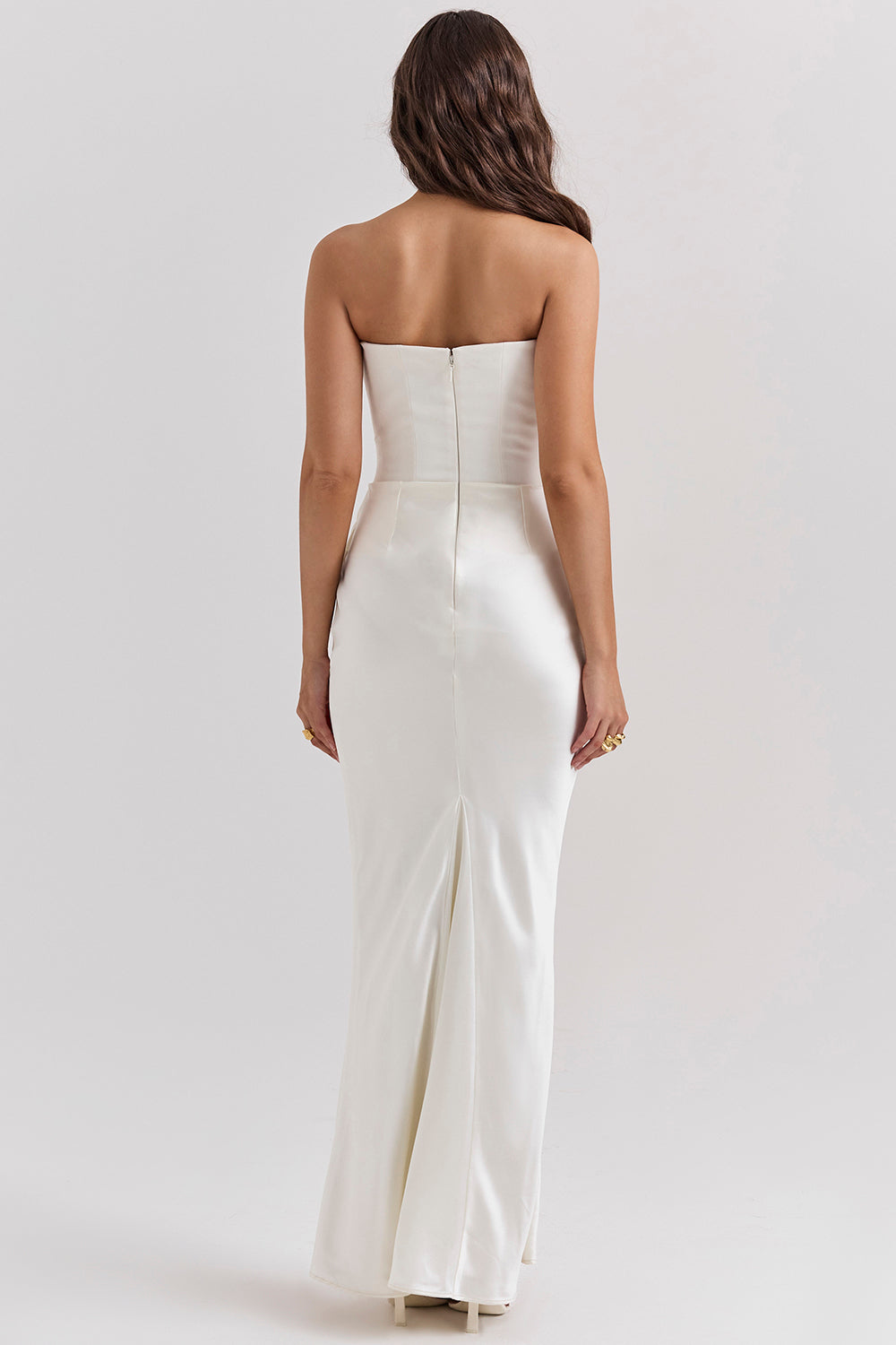 Olivia | Elegant Maxi Dress White