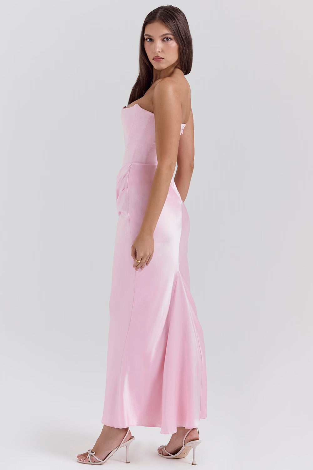 Olivia | Elegant Maxi Dress Pink