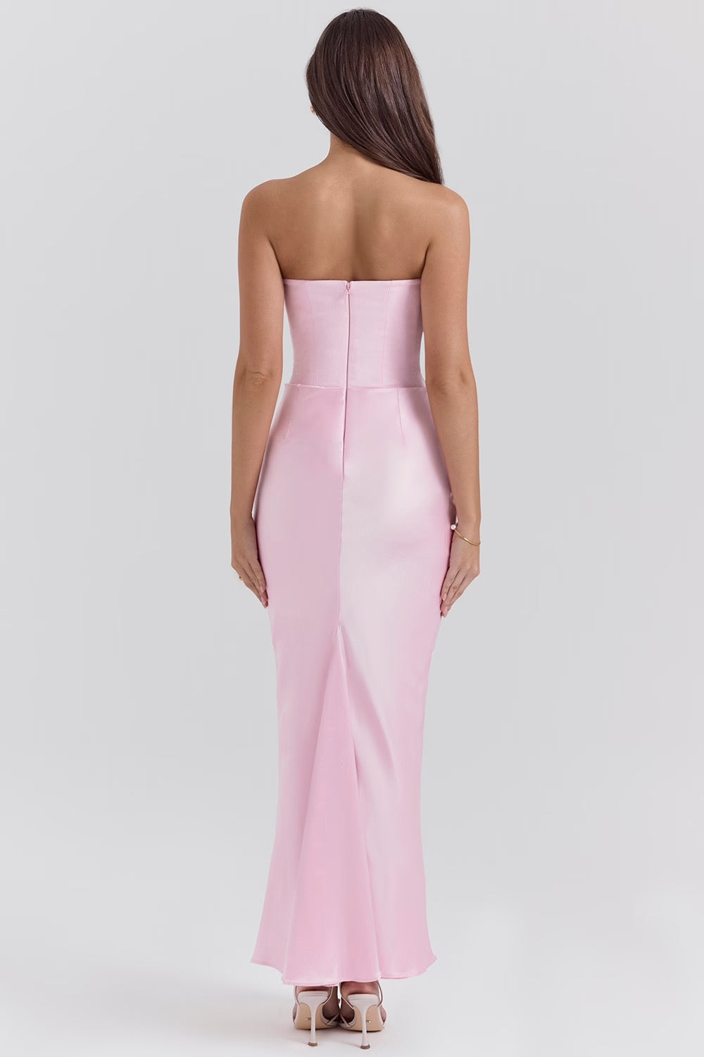Olivia | Elegant Maxi Dress Pink
