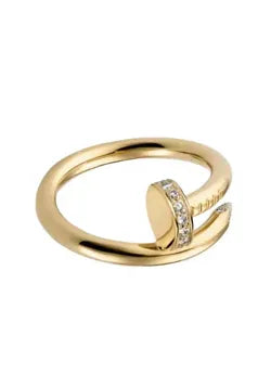 Crystal Ring Gold