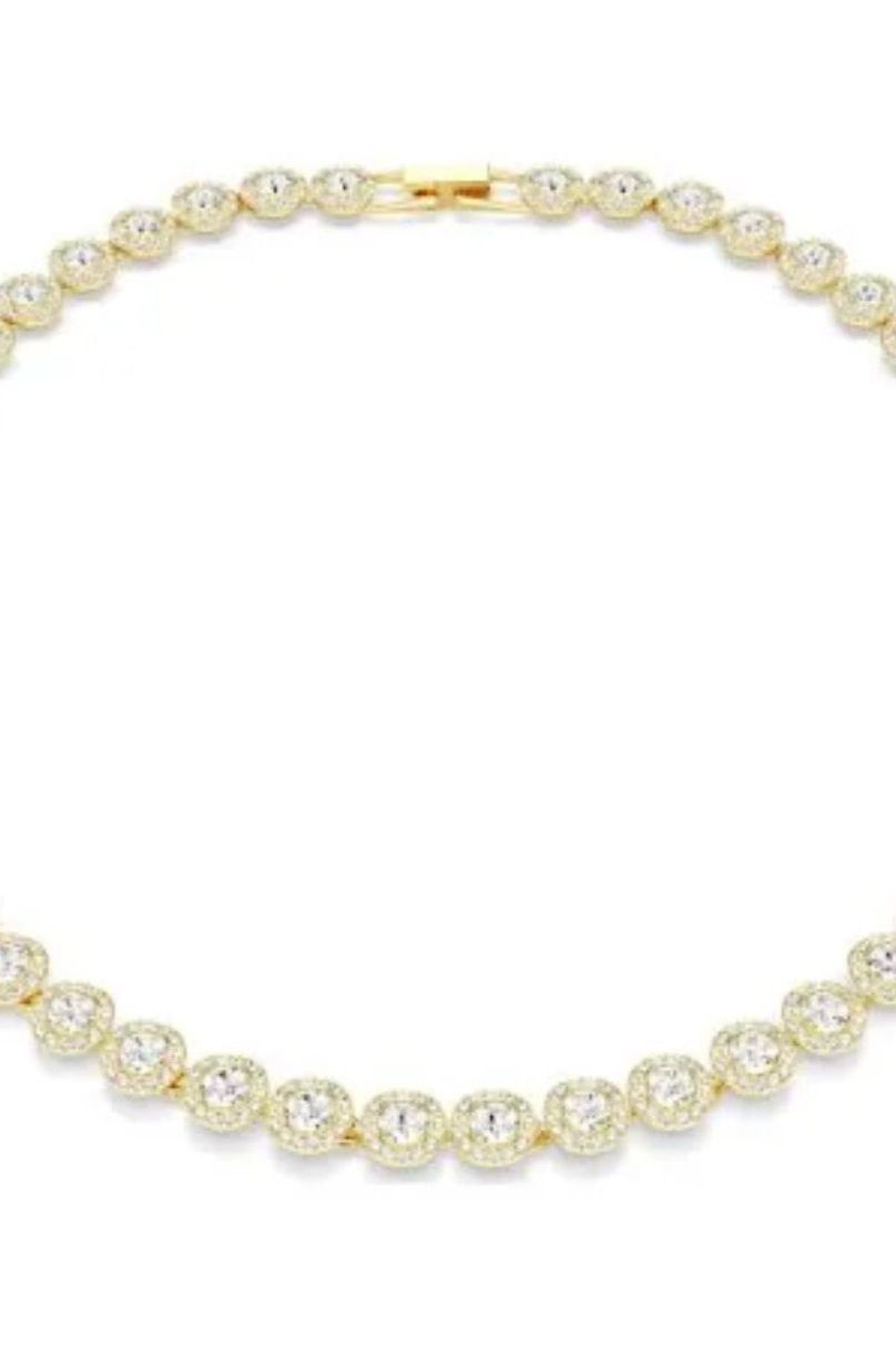 Tennis Necklace Gold