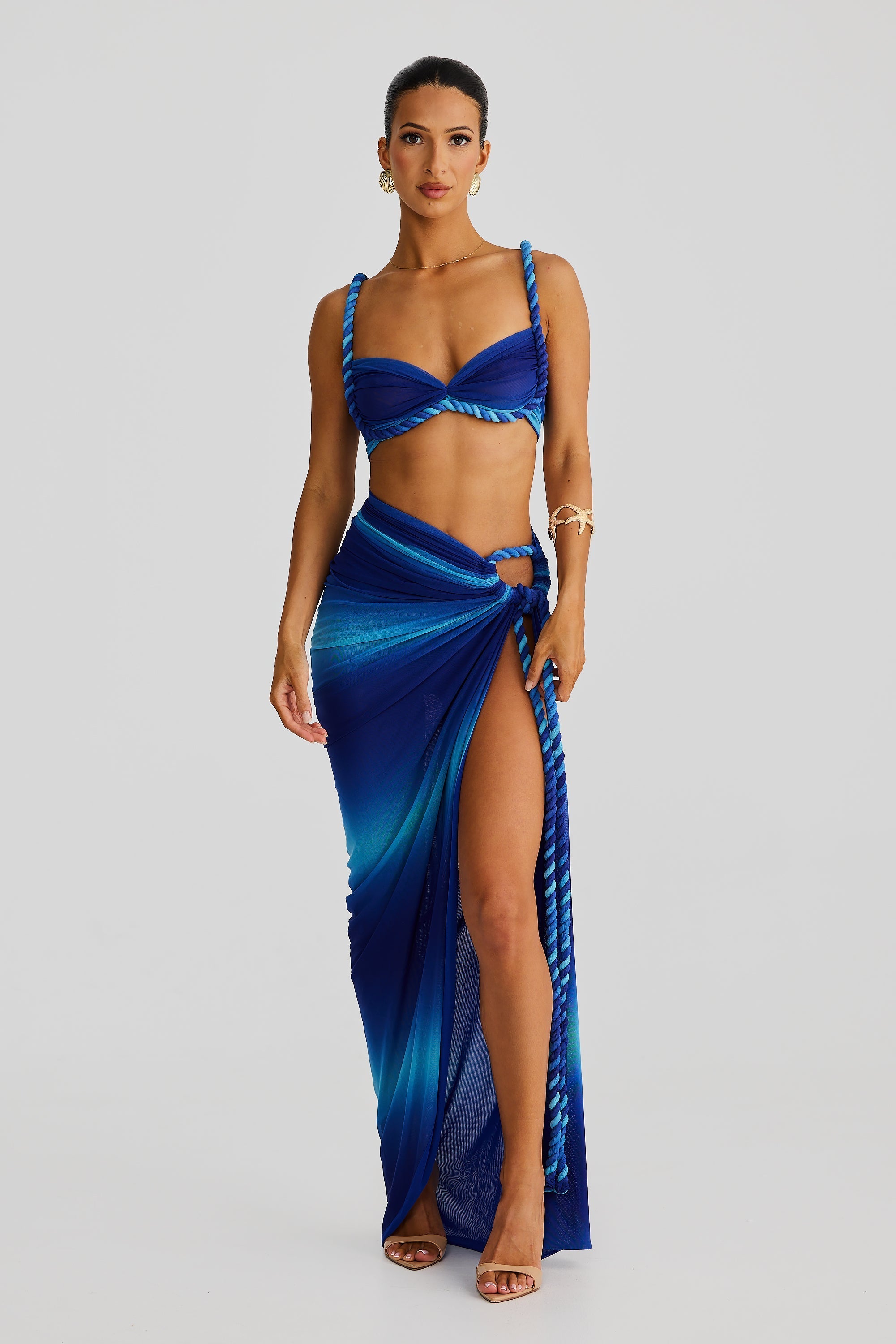 Lila | Summer Two-Piece Set Blue