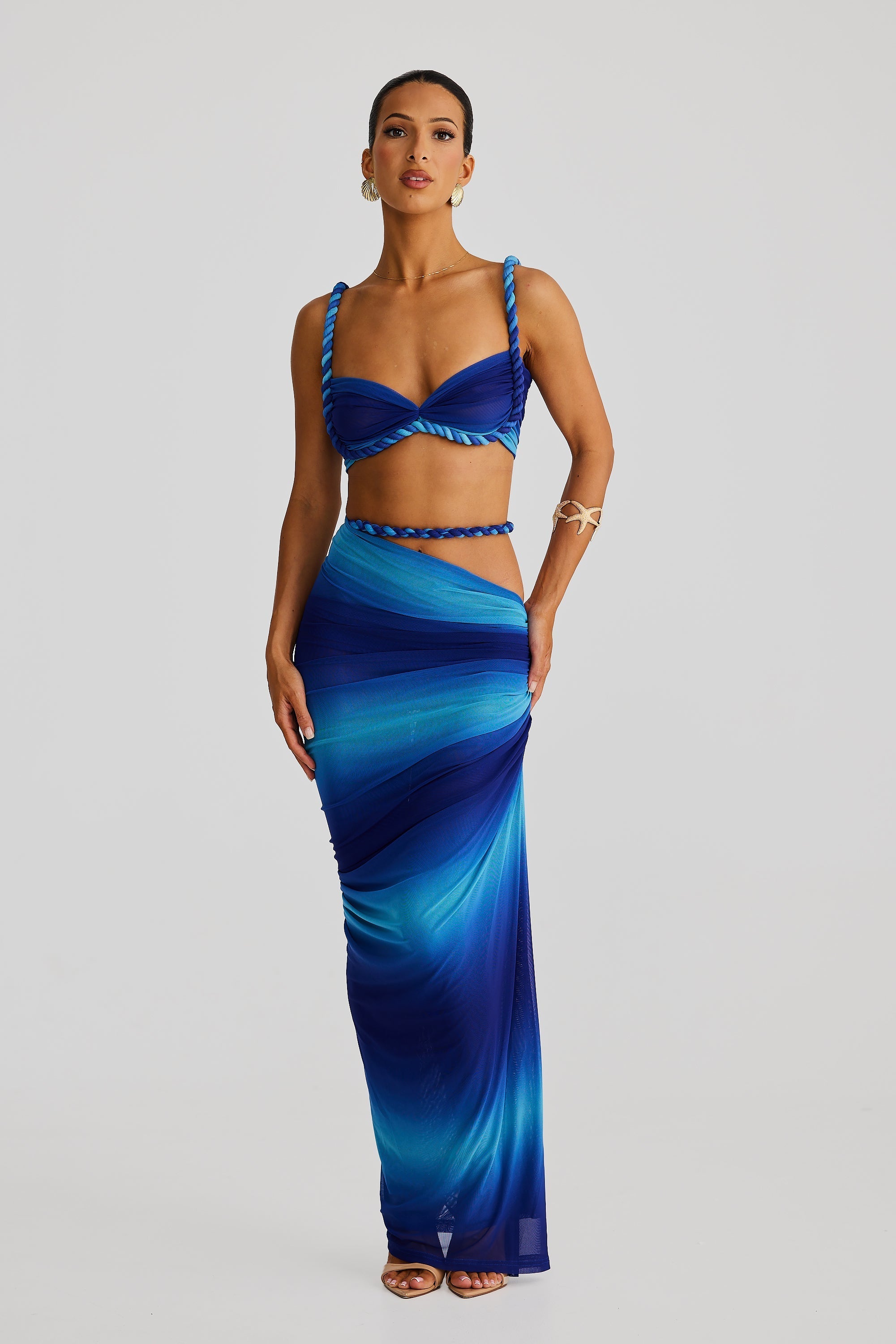 Lila | Summer Two-Piece Set Blue