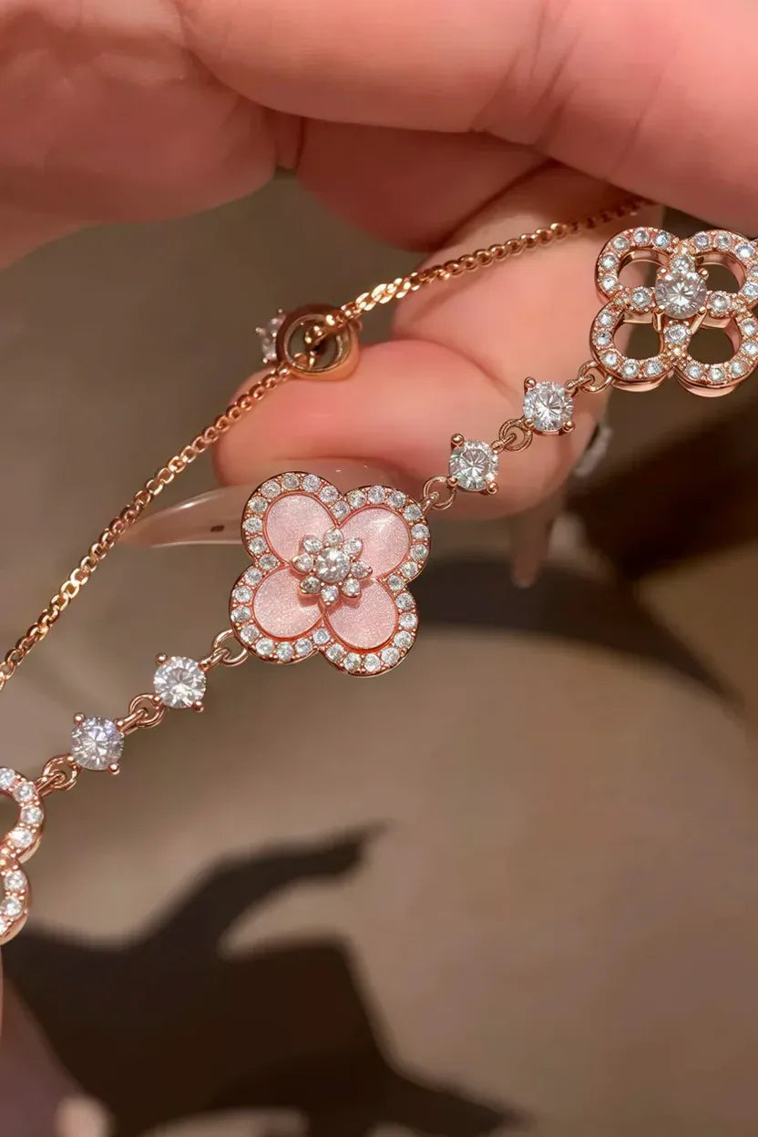 Lume Blossom Bracelet Pink