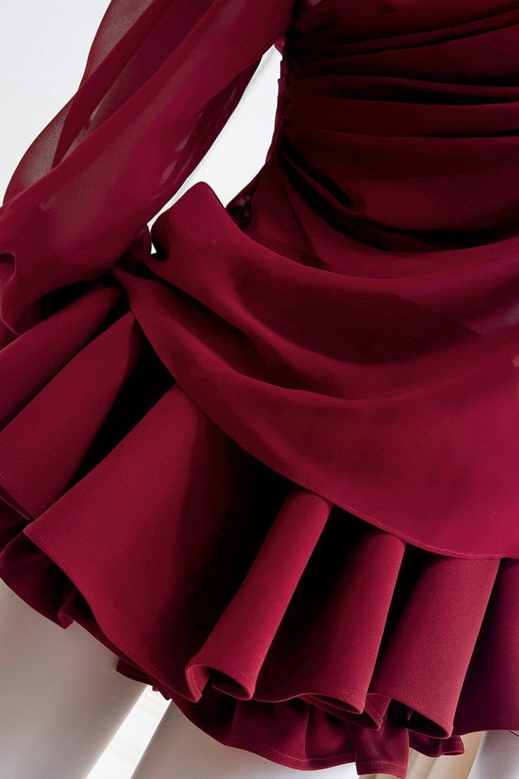 Dendy - Long-Sleeve Top and Skirt Set