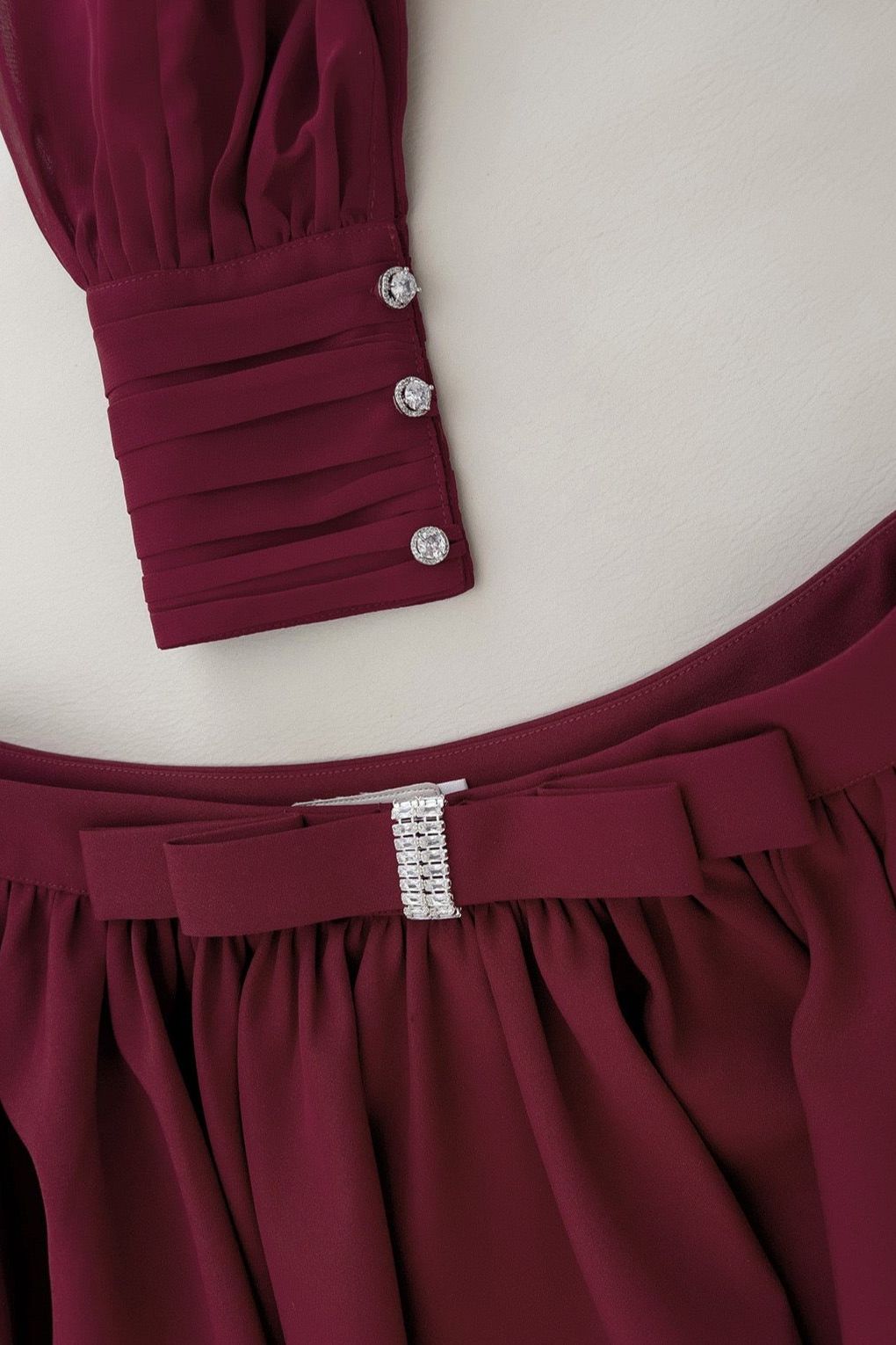 Dendy - Long-Sleeve Top and Skirt Set