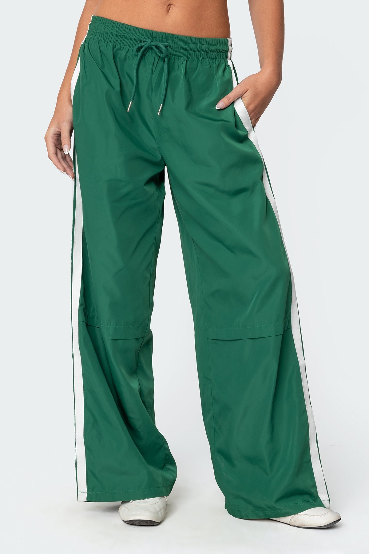 Ember | Y2K Track Pants Green