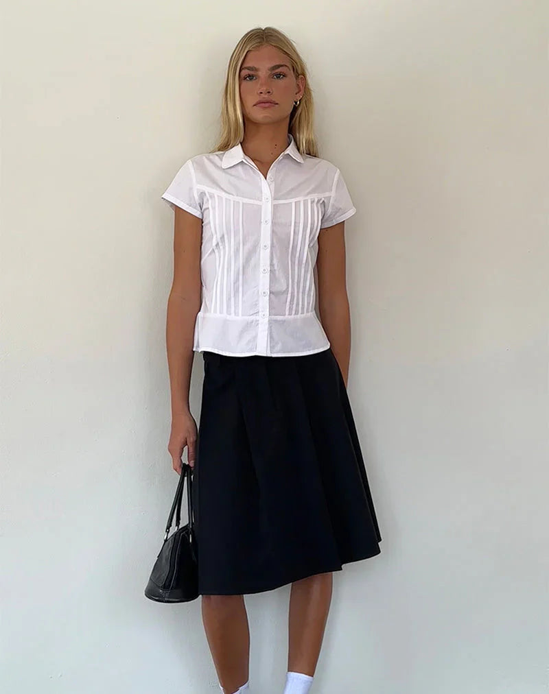 Joanne | Elegant Blouse White