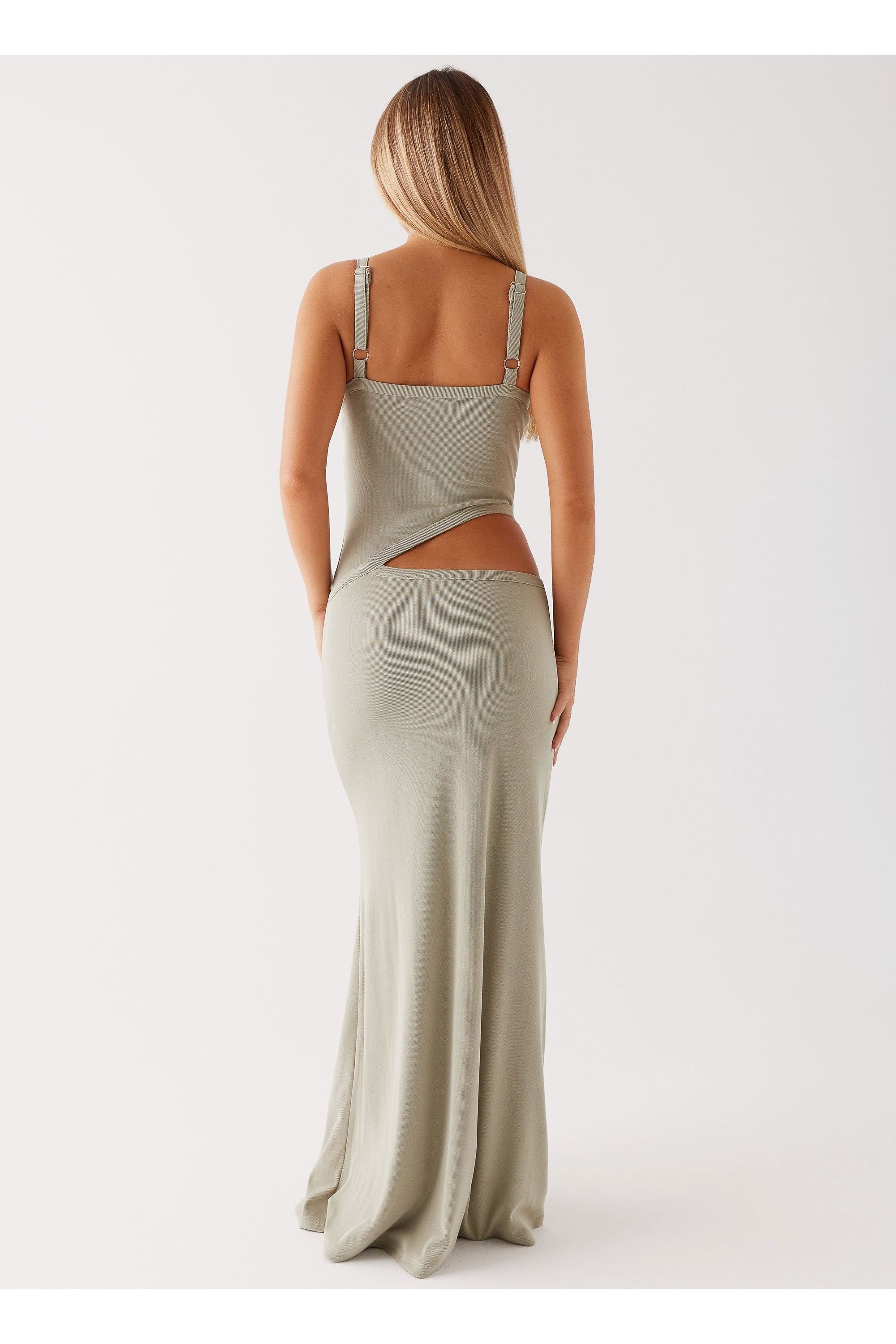 Willa | Mesh Maxi Dress Mint