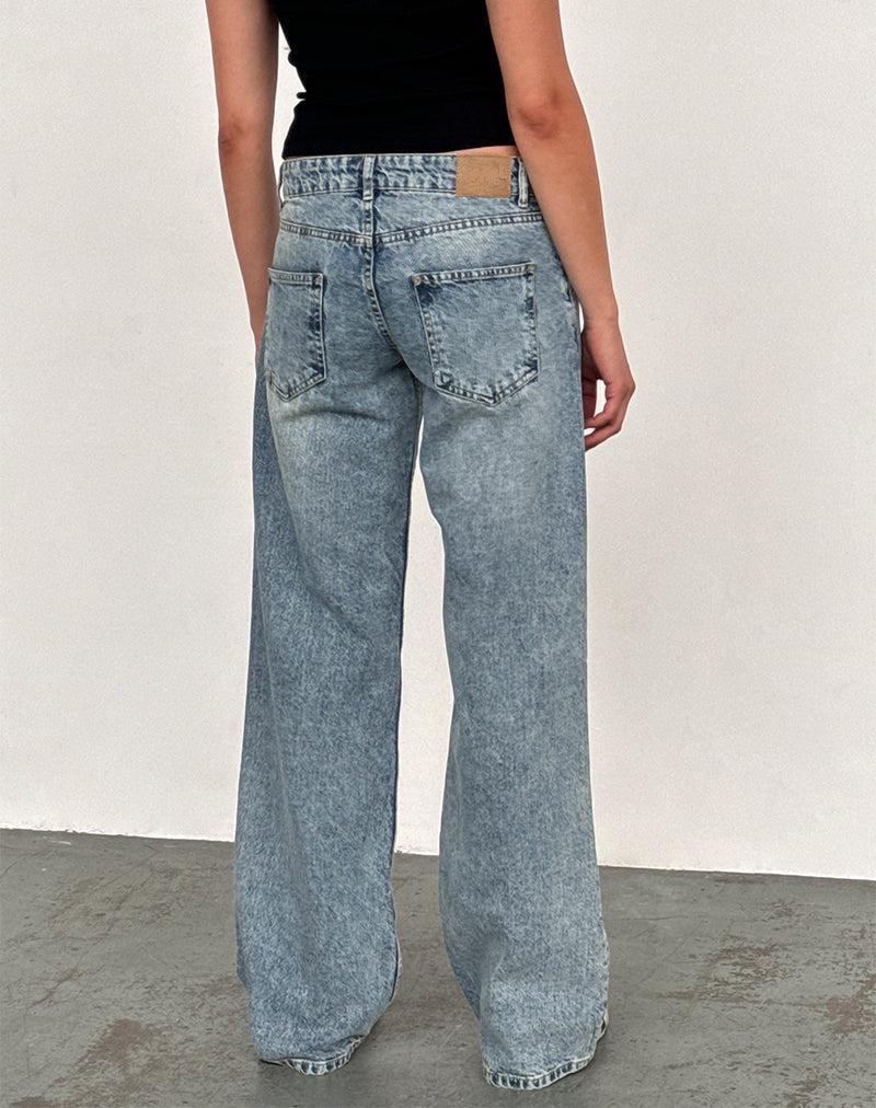 Ariella | Low Rise Jeans Vintage Blue