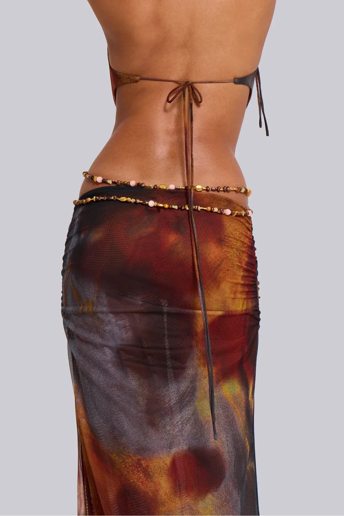 Noa | Bohemian Maxi Dress Brown