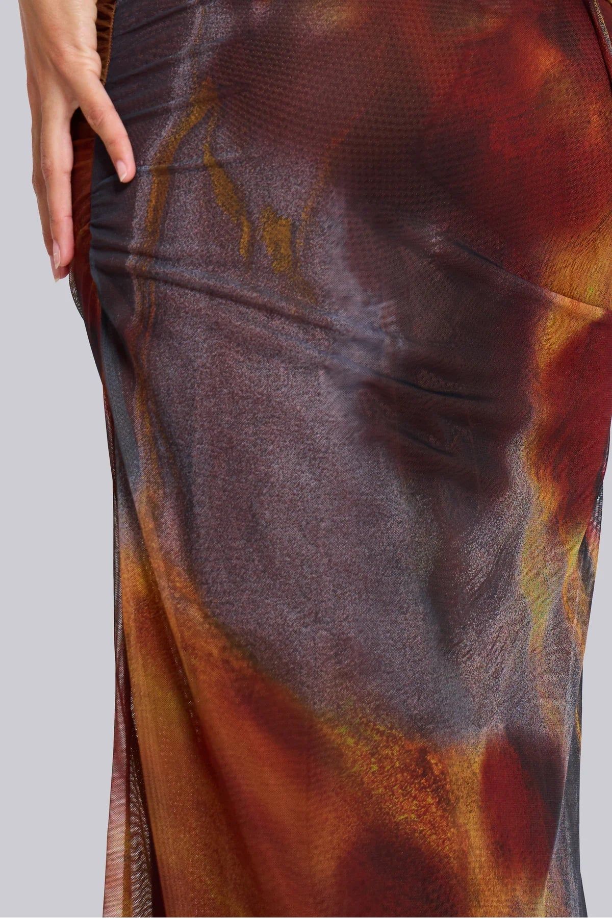 Noa | Bohemian Maxi Dress Brown