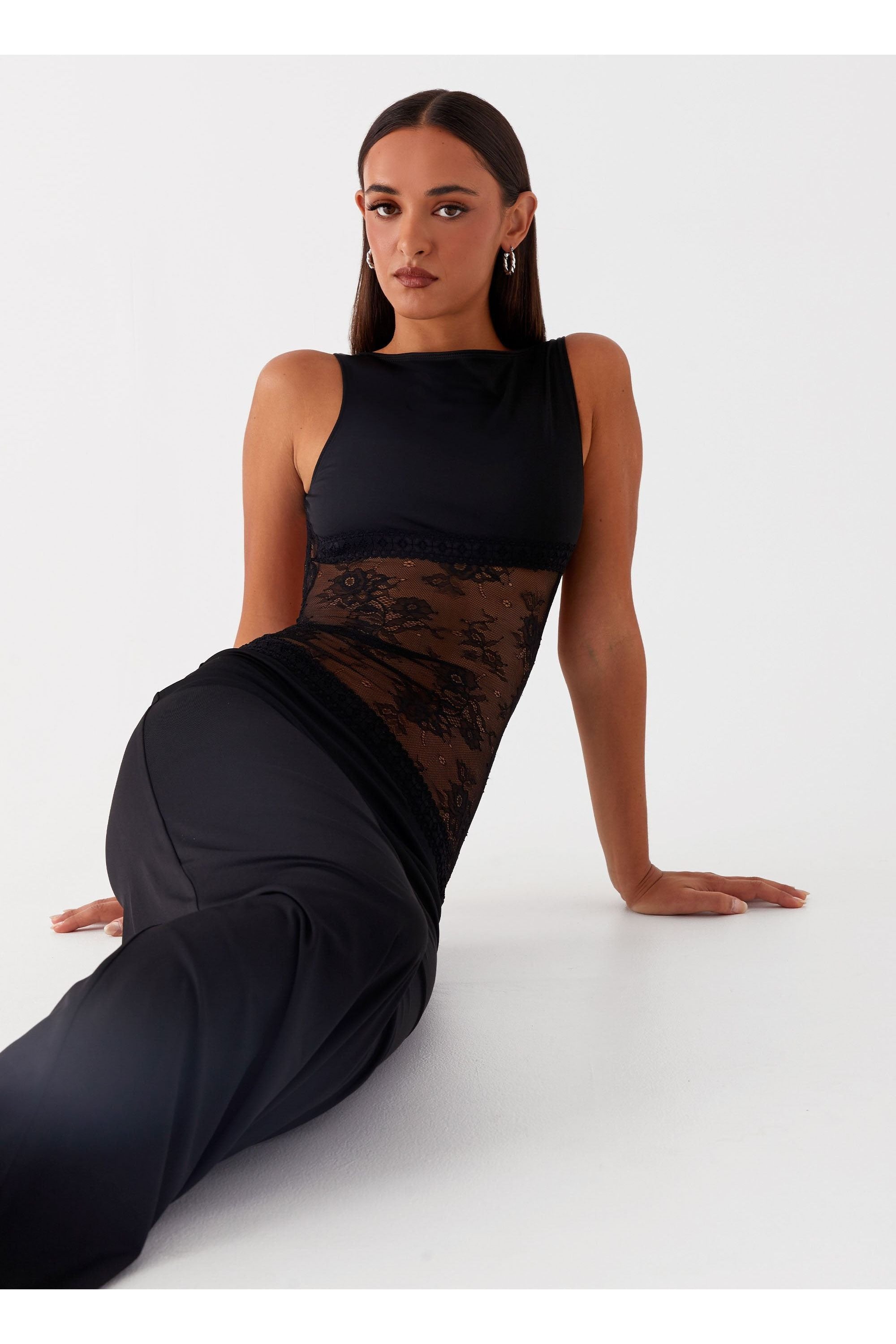 Nolia | Maxi Dress Black