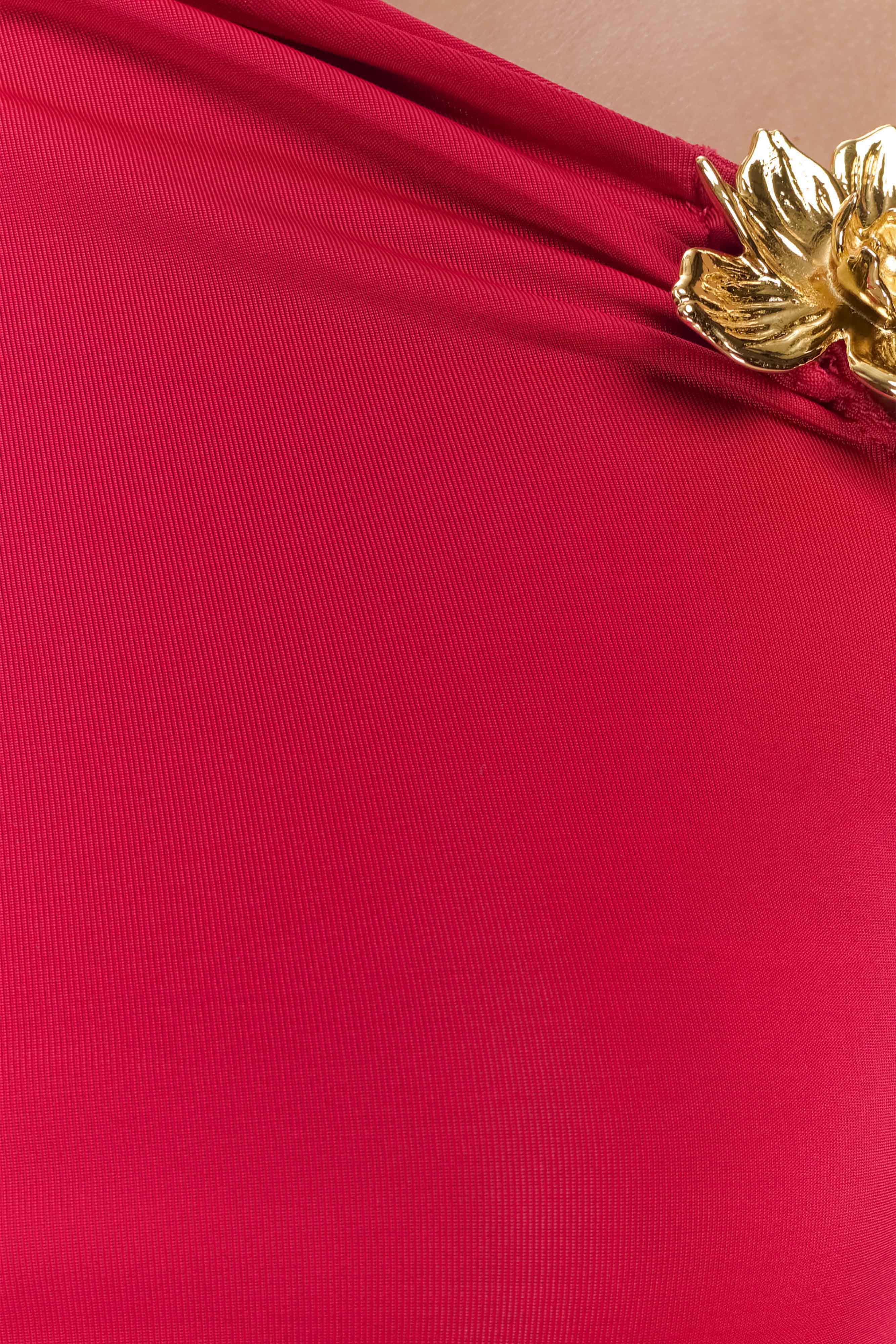 Saphina | Floral Two-Piece Set Red
