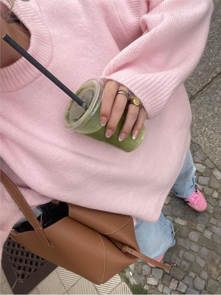 Eline | Pink Sweater Pink