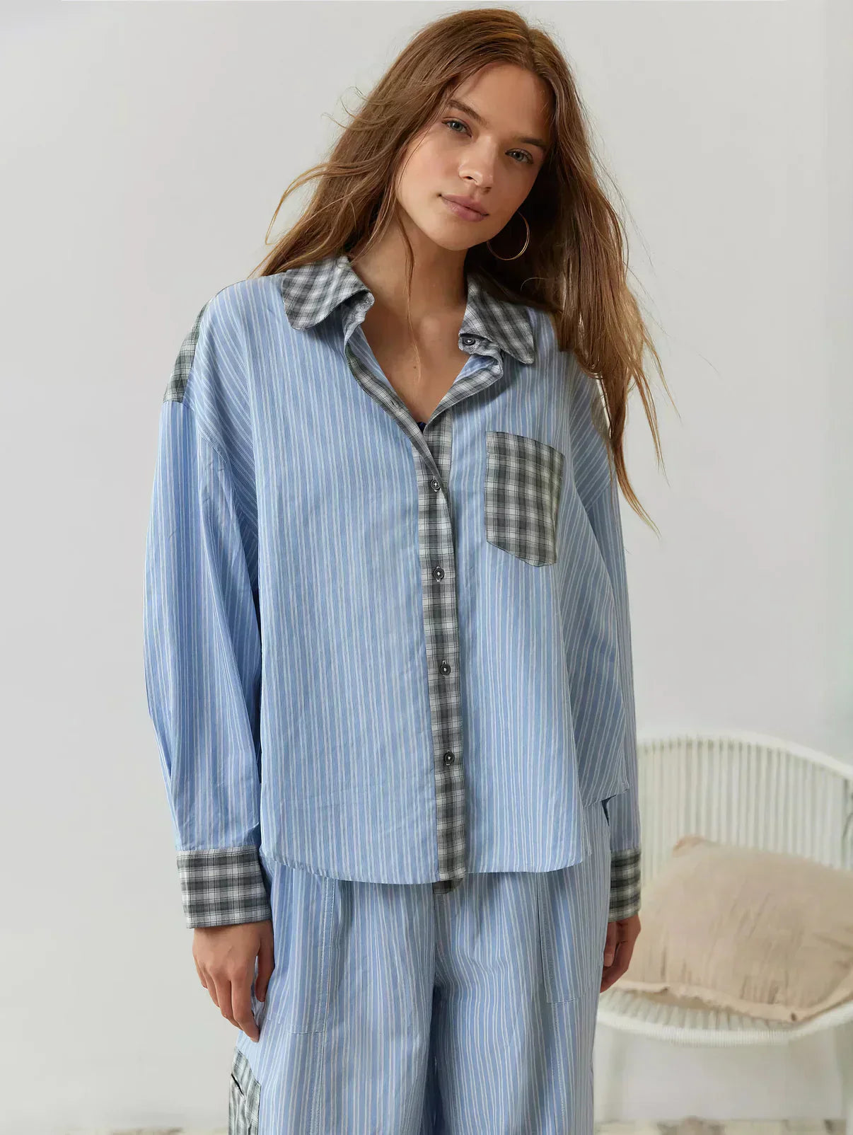 Gina | Comfy Pyjama Set Light Blue