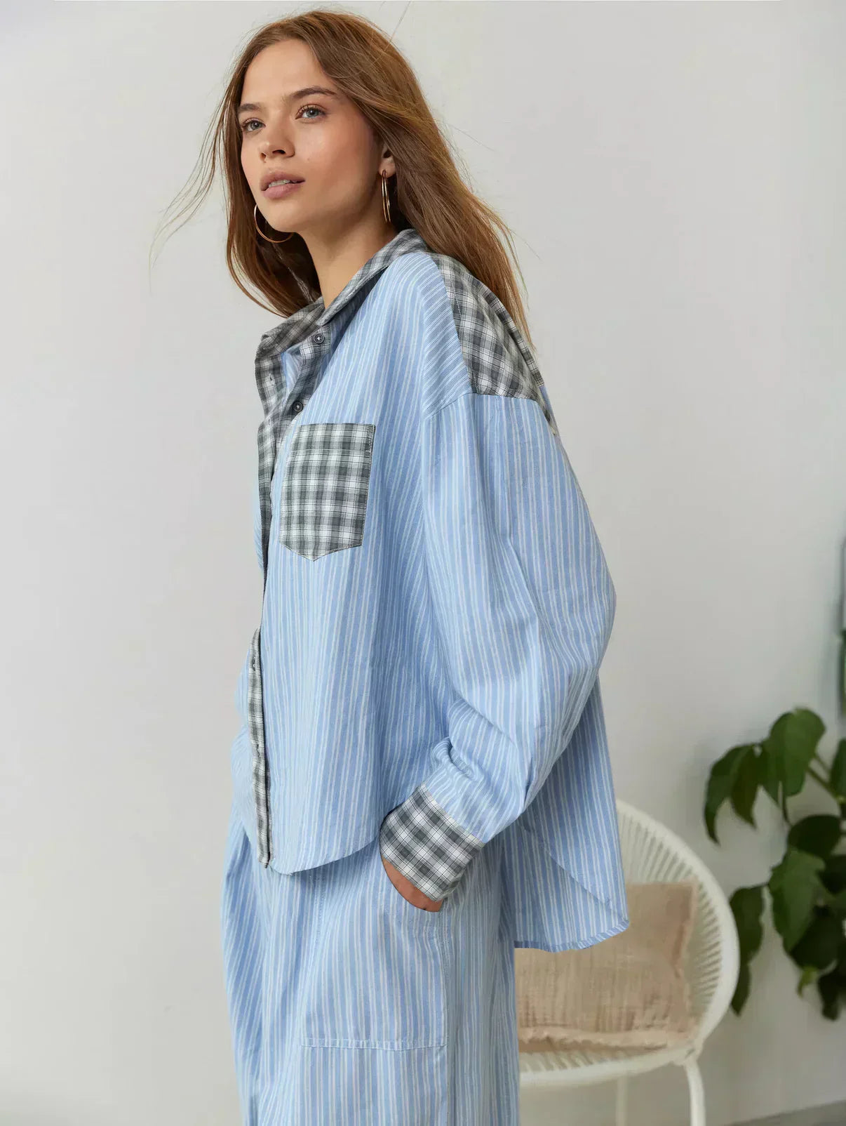 Gina | Comfy Pyjama Set Light Blue