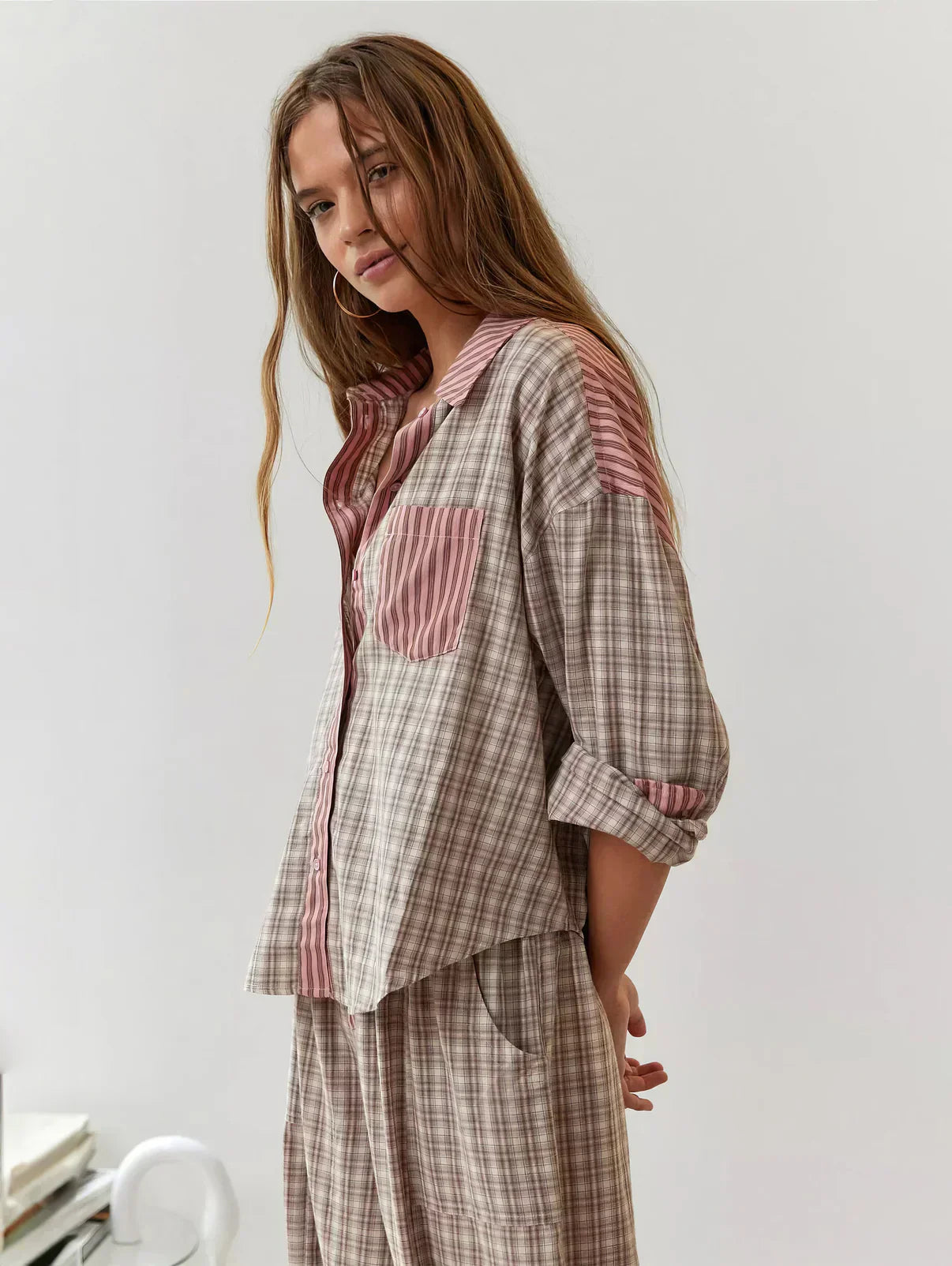 Gina | Comfy Pyjama Set Brown