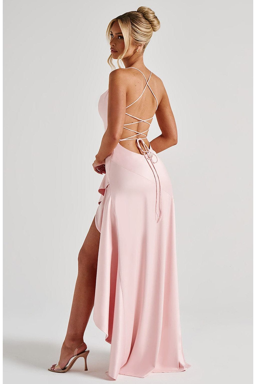 Esme | Elegant Maxi Dress Pink