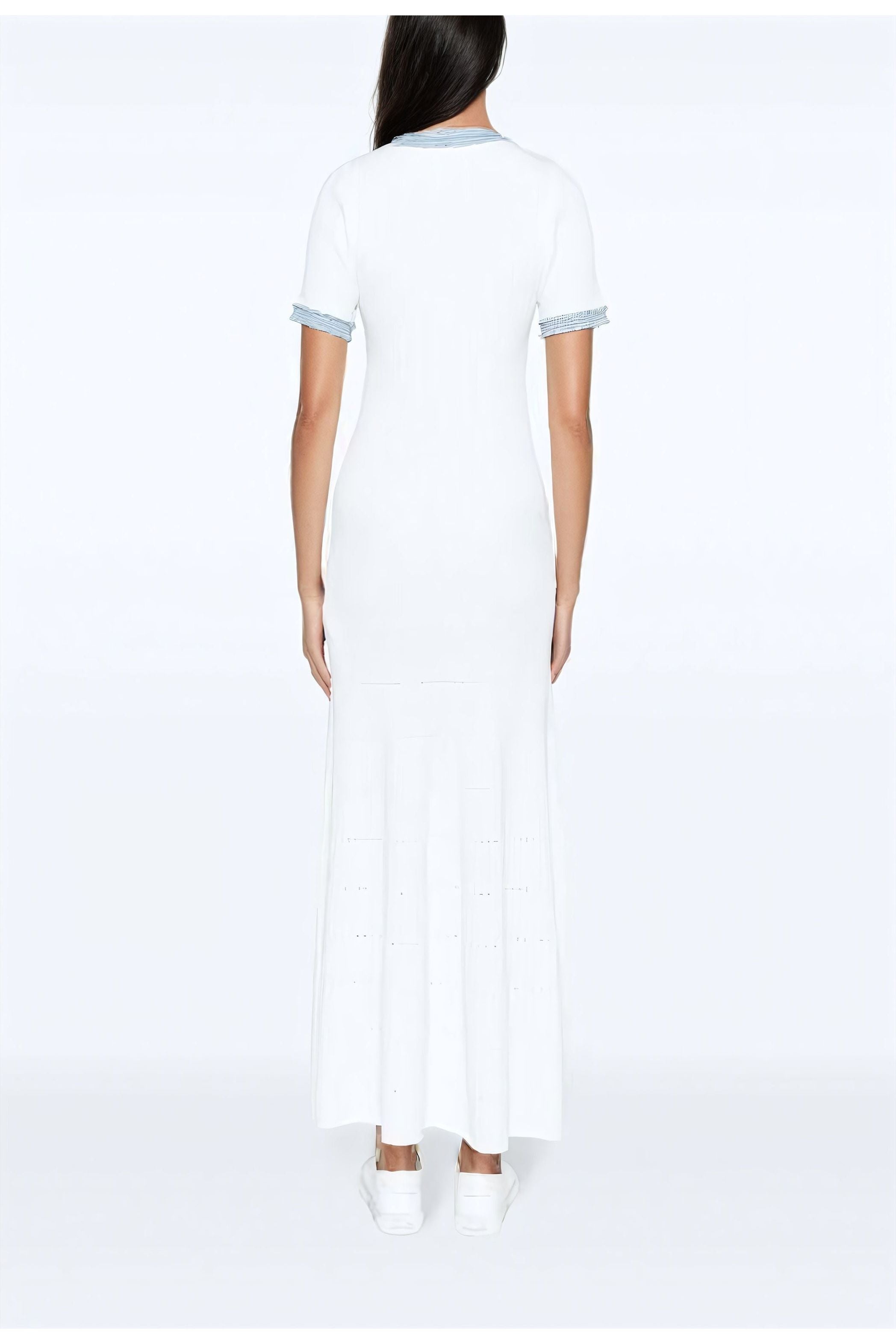 Tansy | Elegant Maxi Dress White