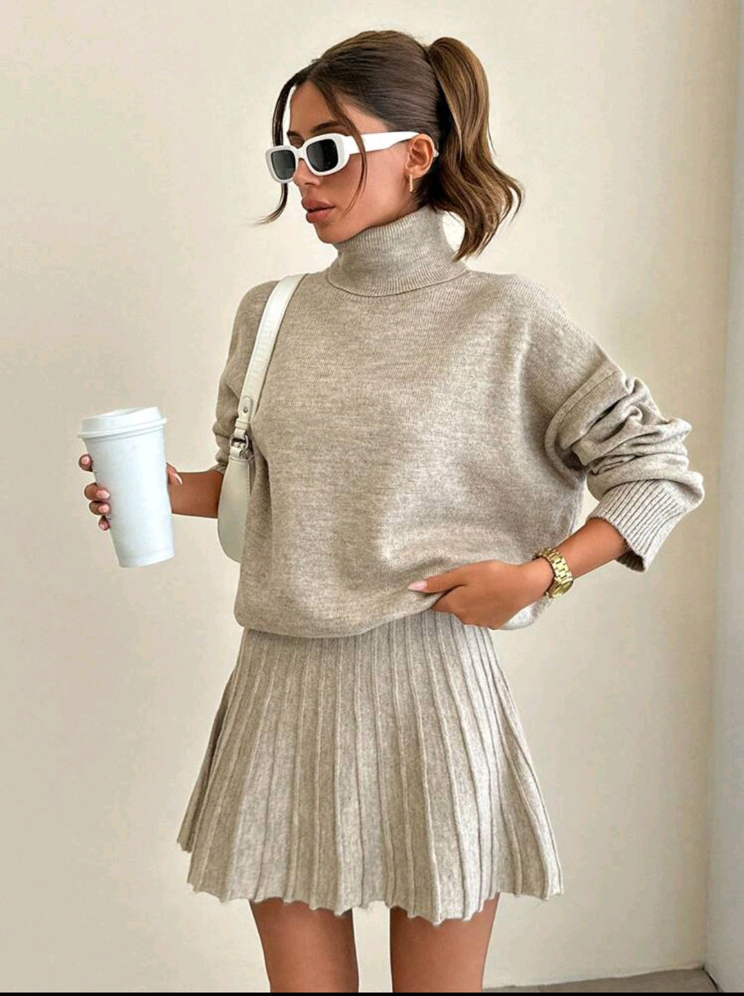 Emily | Autumn Cozy Set Beige
